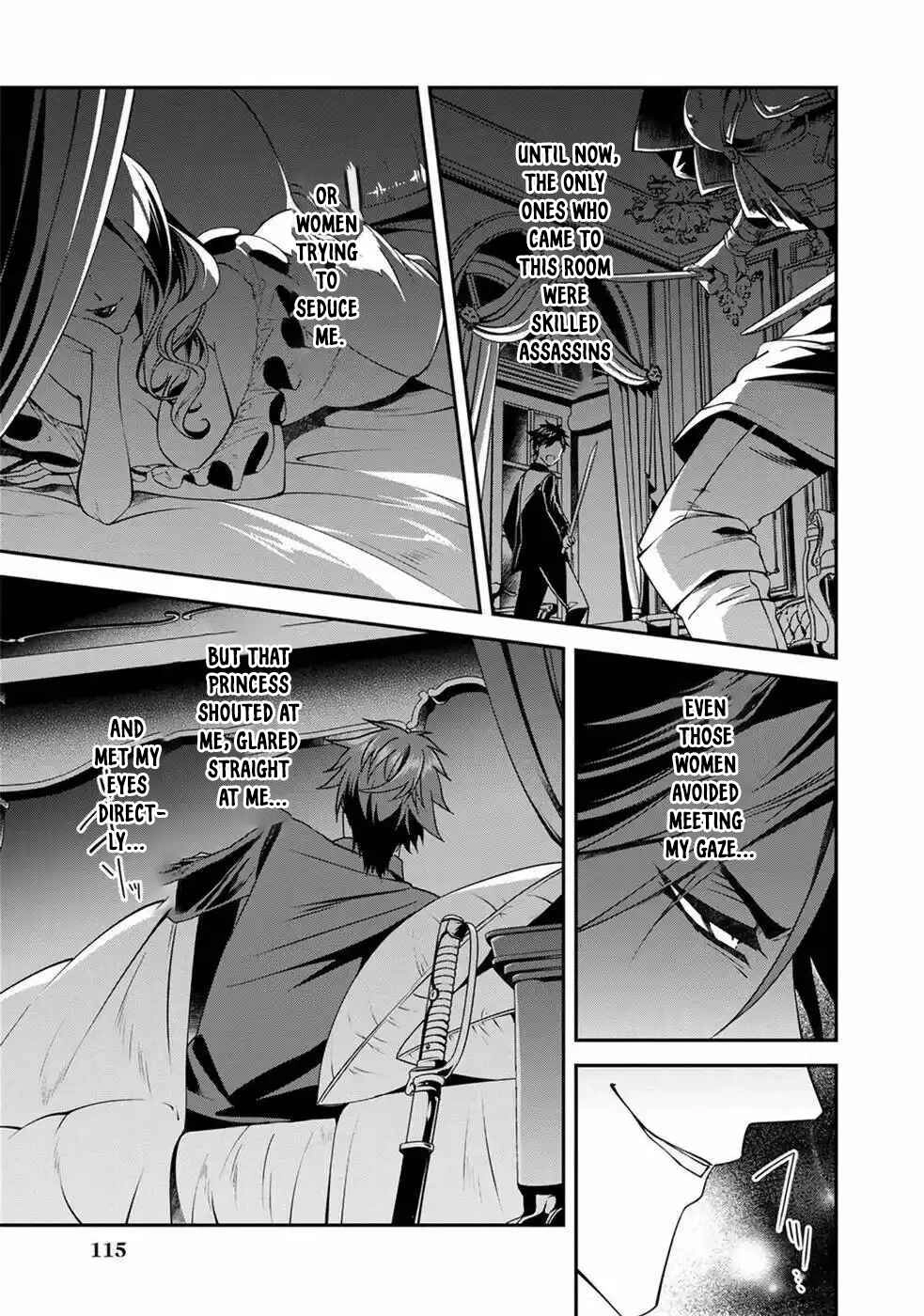 Crimson Shinigami suffered from sleeping princess Chapter 7 Page 15