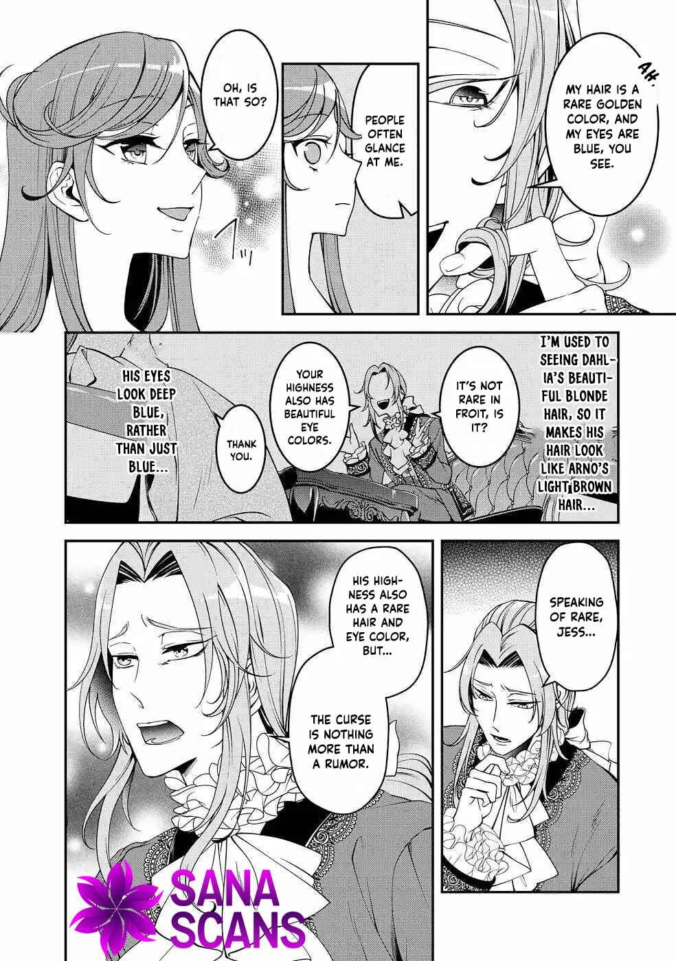 Crimson Shinigami suffered from sleeping princess Chapter 13 Page 4