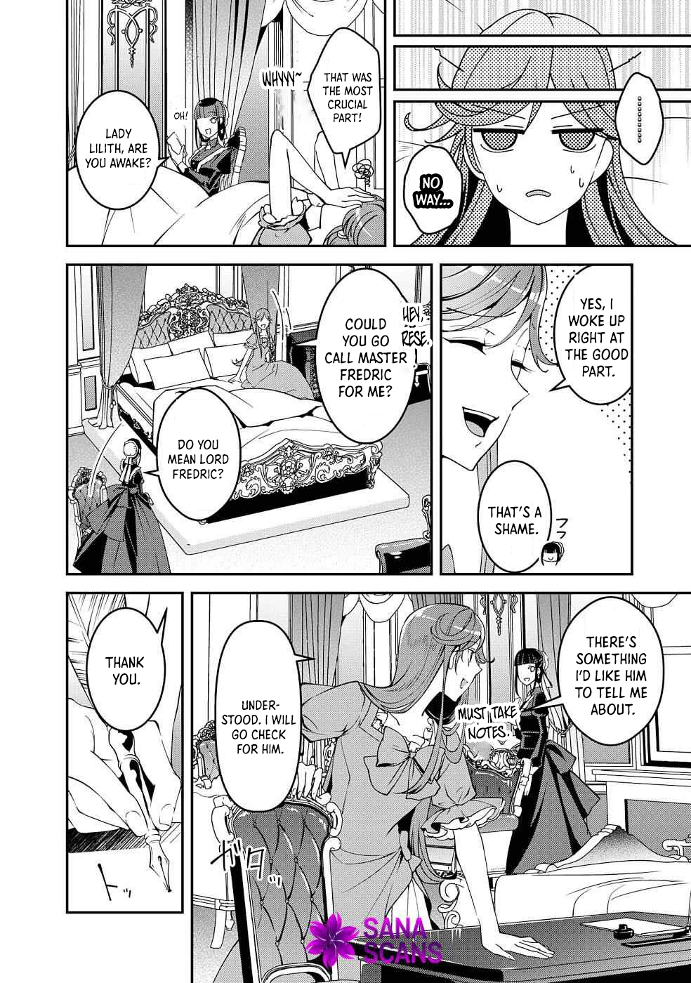 Crimson Shinigami suffered from sleeping princess Chapter 12 Page 6