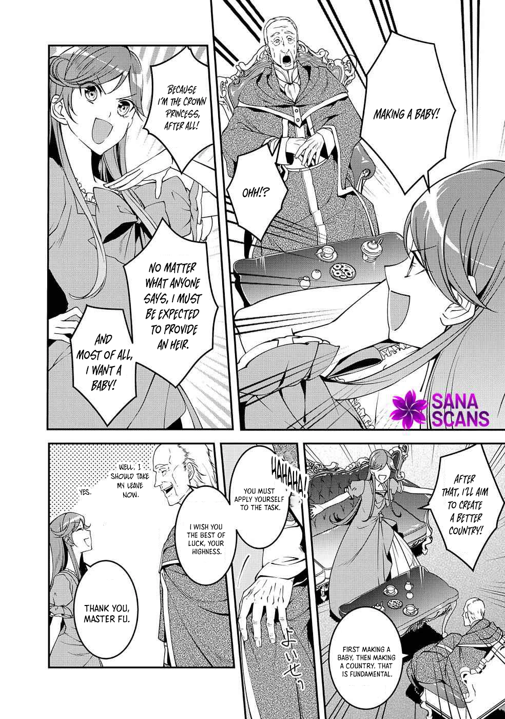 Crimson Shinigami suffered from sleeping princess Chapter 12 Page 12