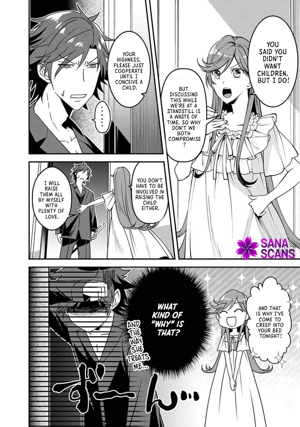 Crimson Shinigami suffered from sleeping princess Chapter 11 Page 3
