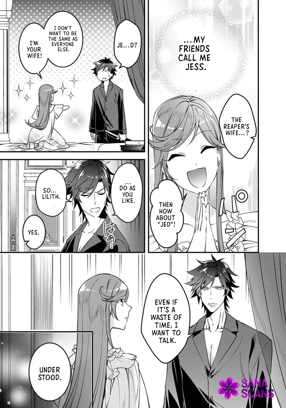Crimson Shinigami suffered from sleeping princess Chapter 11 Page 6