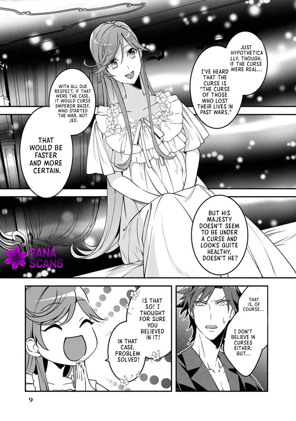 Crimson Shinigami suffered from sleeping princess Chapter 11 Page 8