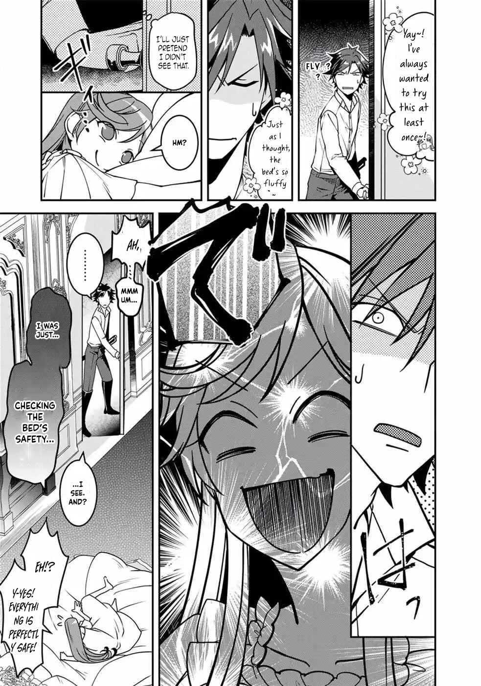 Crimson Shinigami suffered from sleeping princess Chapter 8 Page 4