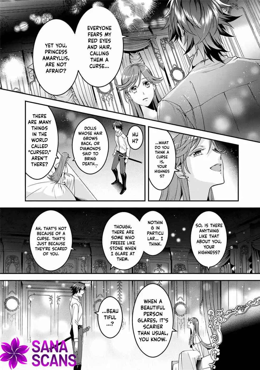 Crimson Shinigami suffered from sleeping princess Chapter 8 Page 9