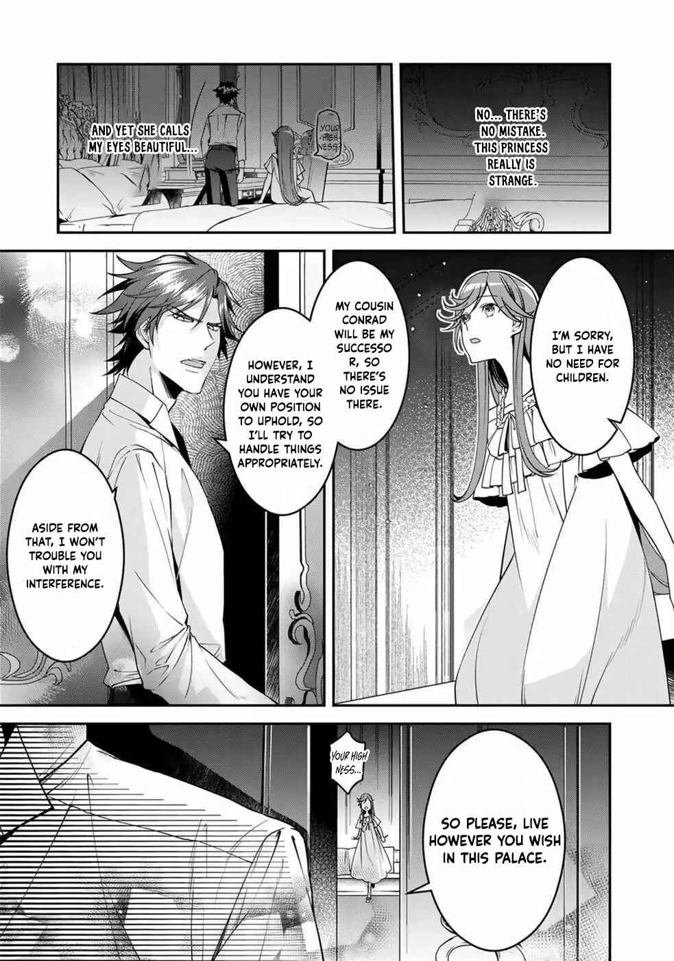 Crimson Shinigami suffered from sleeping princess Chapter 8 Page 14