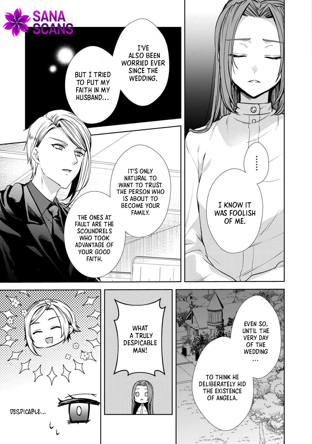 Danna-sama wa Tsuma no Watashi yori Osananajimi no Kata ga Taisetsu na you desu Chapter 8 Page 7