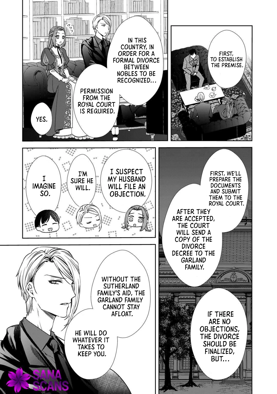 Danna-sama wa Tsuma no Watashi yori Osananajimi no Kata ga Taisetsu na you desu Chapter 8 Page 15