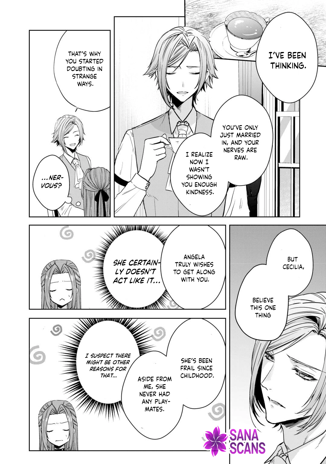 Danna-sama wa Tsuma no Watashi yori Osananajimi no Kata ga Taisetsu na you desu Chapter 3 Page 6