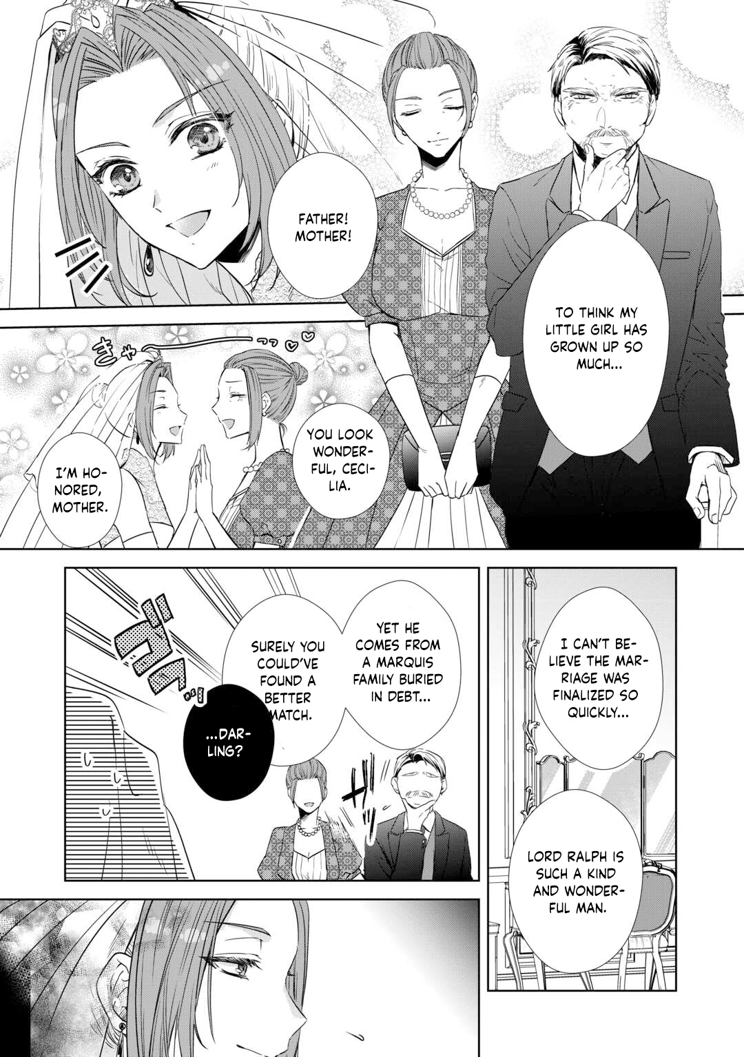 Danna-sama wa Tsuma no Watashi yori Osananajimi no Kata ga Taisetsu na you desu Chapter 1 Page 9