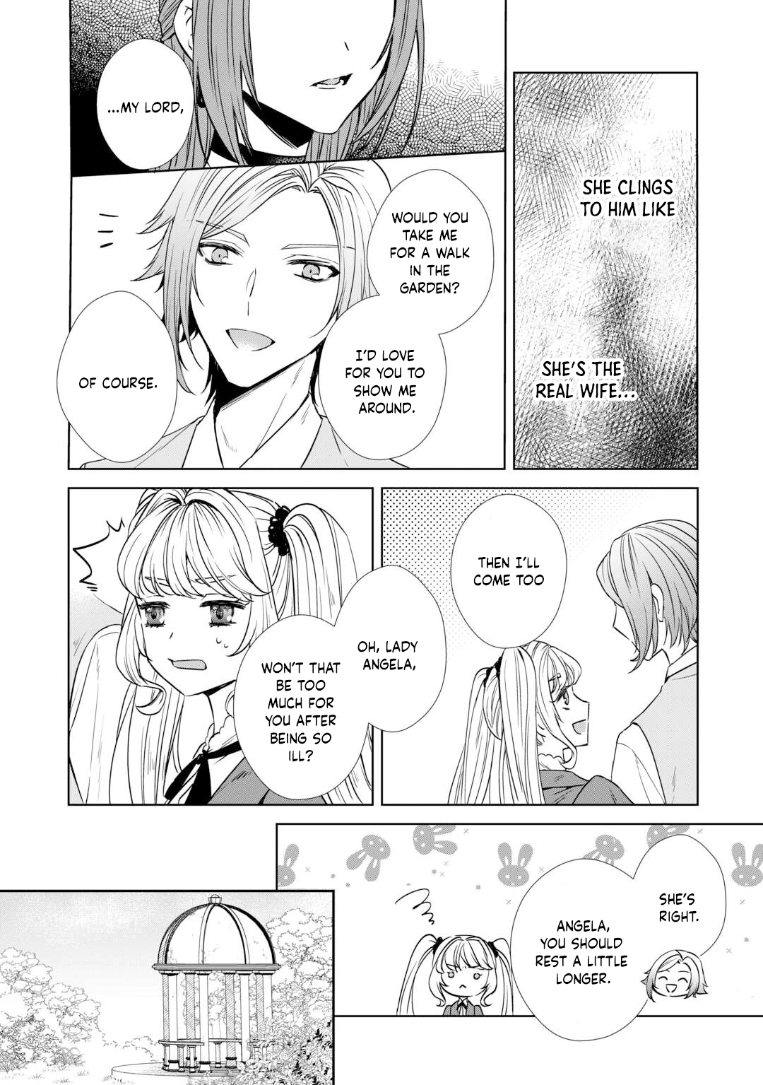 Danna-sama wa Tsuma no Watashi yori Osananajimi no Kata ga Taisetsu na you desu Chapter 2 Page 22