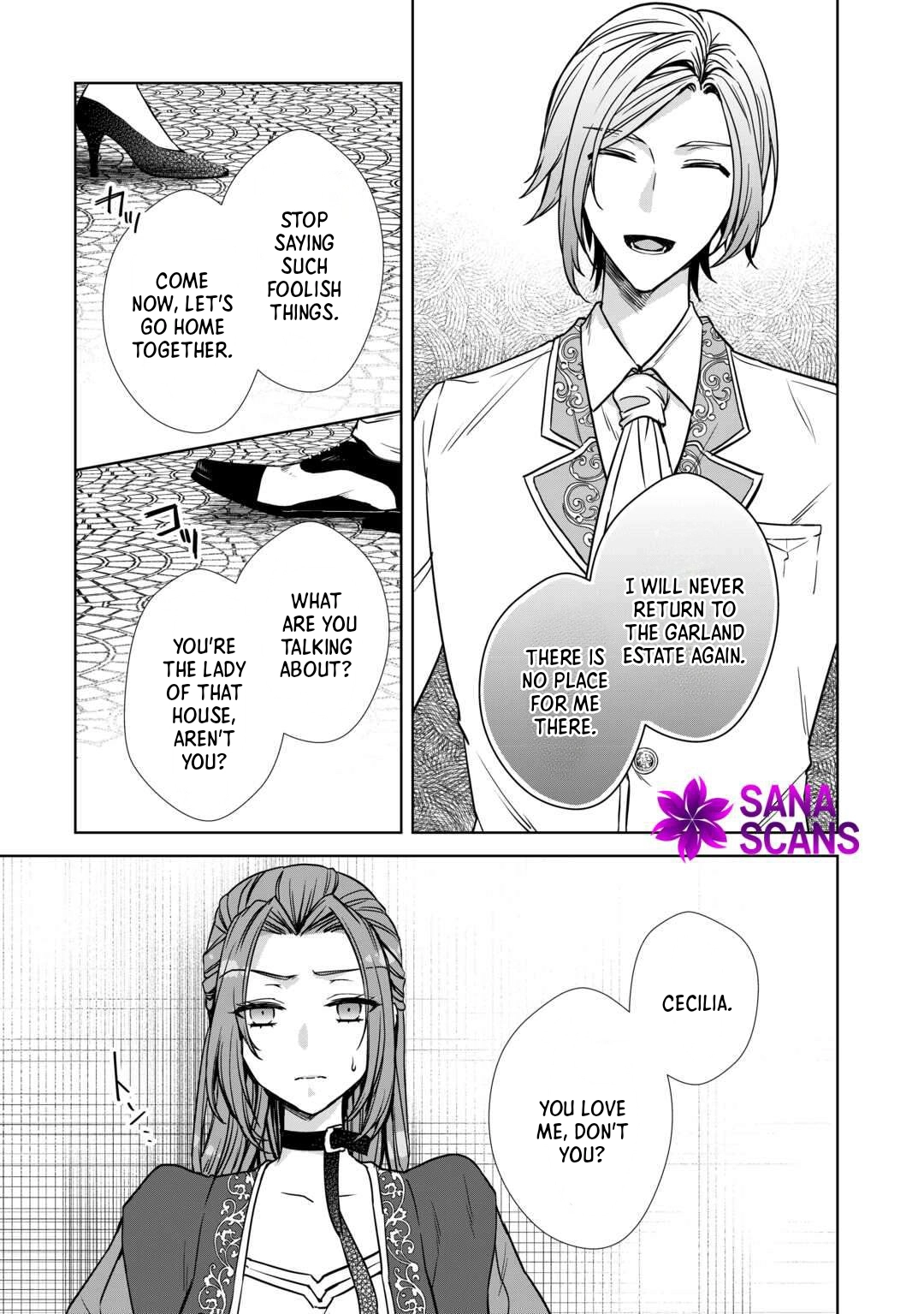 Danna-sama wa Tsuma no Watashi yori Osananajimi no Kata ga Taisetsu na you desu Chapter 9 Page 15