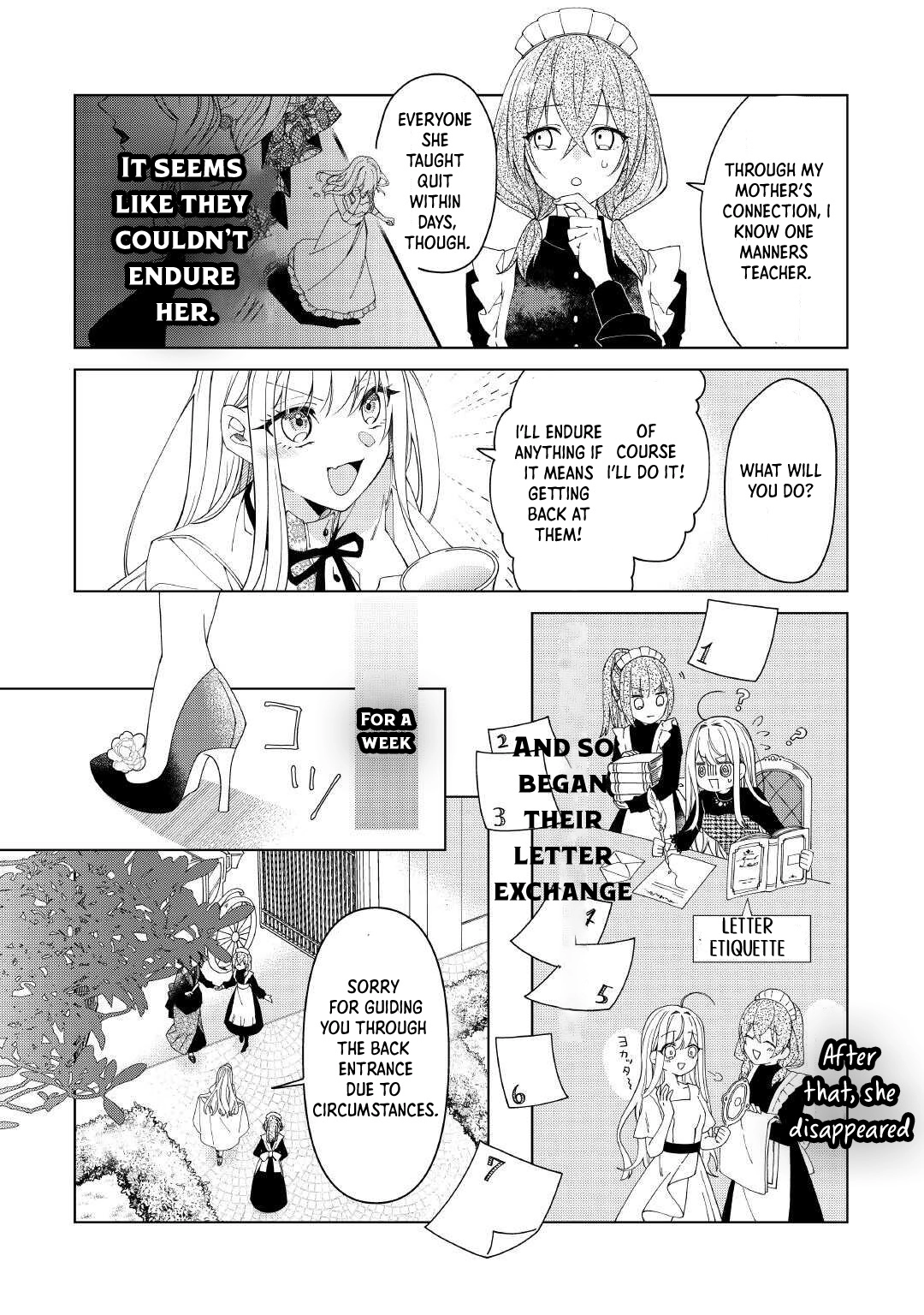 I Reincarnated as a Useless Noble Lady Chapter 3 Page 16