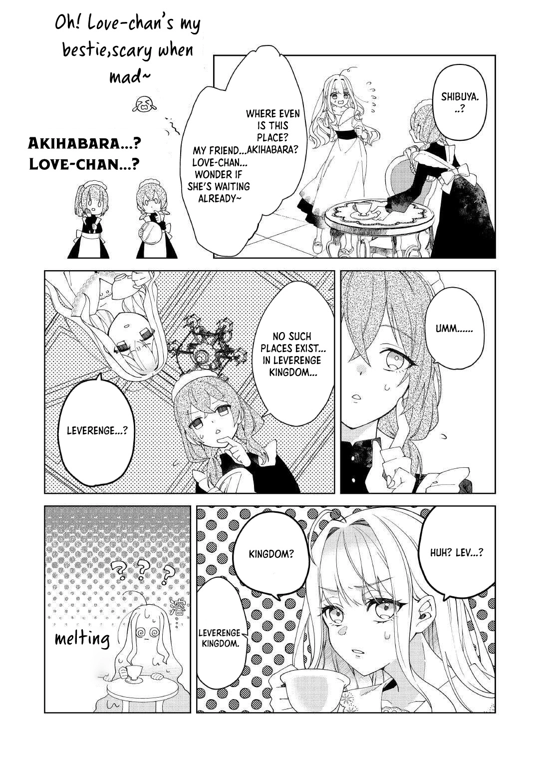 I Reincarnated as a Useless Noble Lady Chapter 1 Page 28