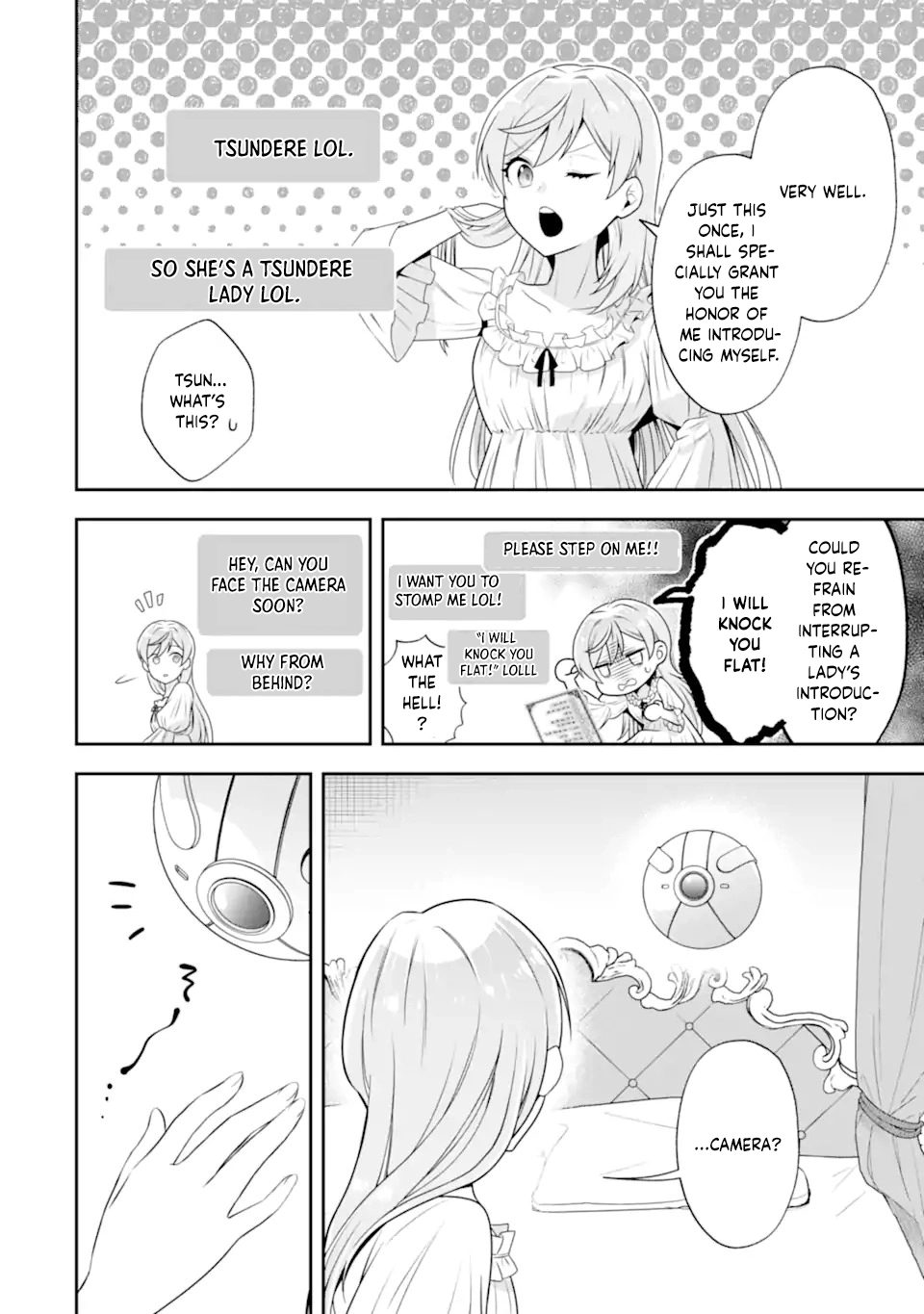 Doom-Stream Villainess with Loyal Viewers. Chapter 1 Page 8