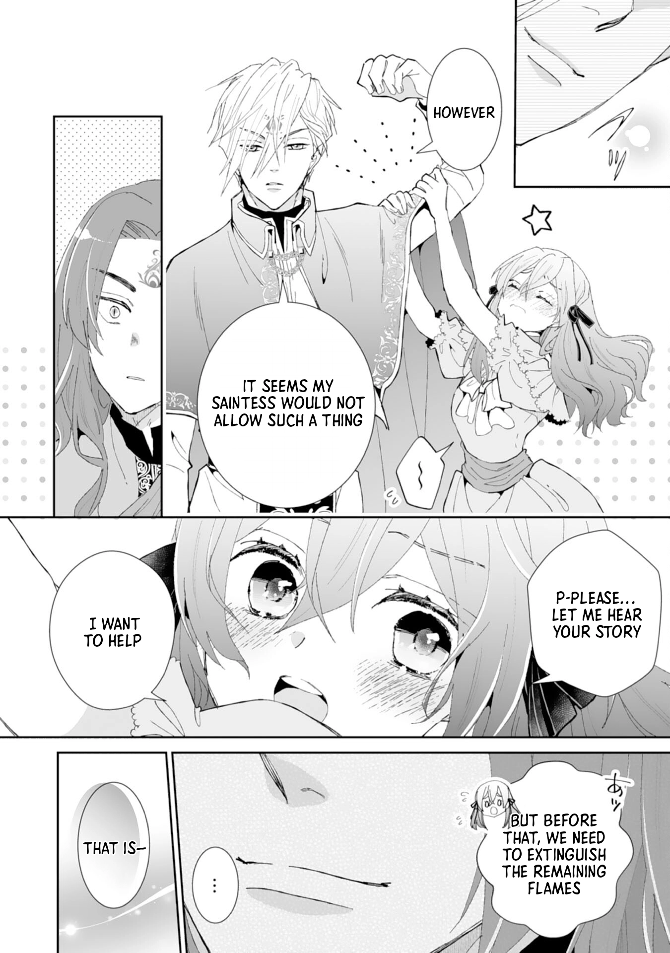 Engagement Broken, Saint Power Awakened — I’ll Live Freely Chapter 4 - . Page 6