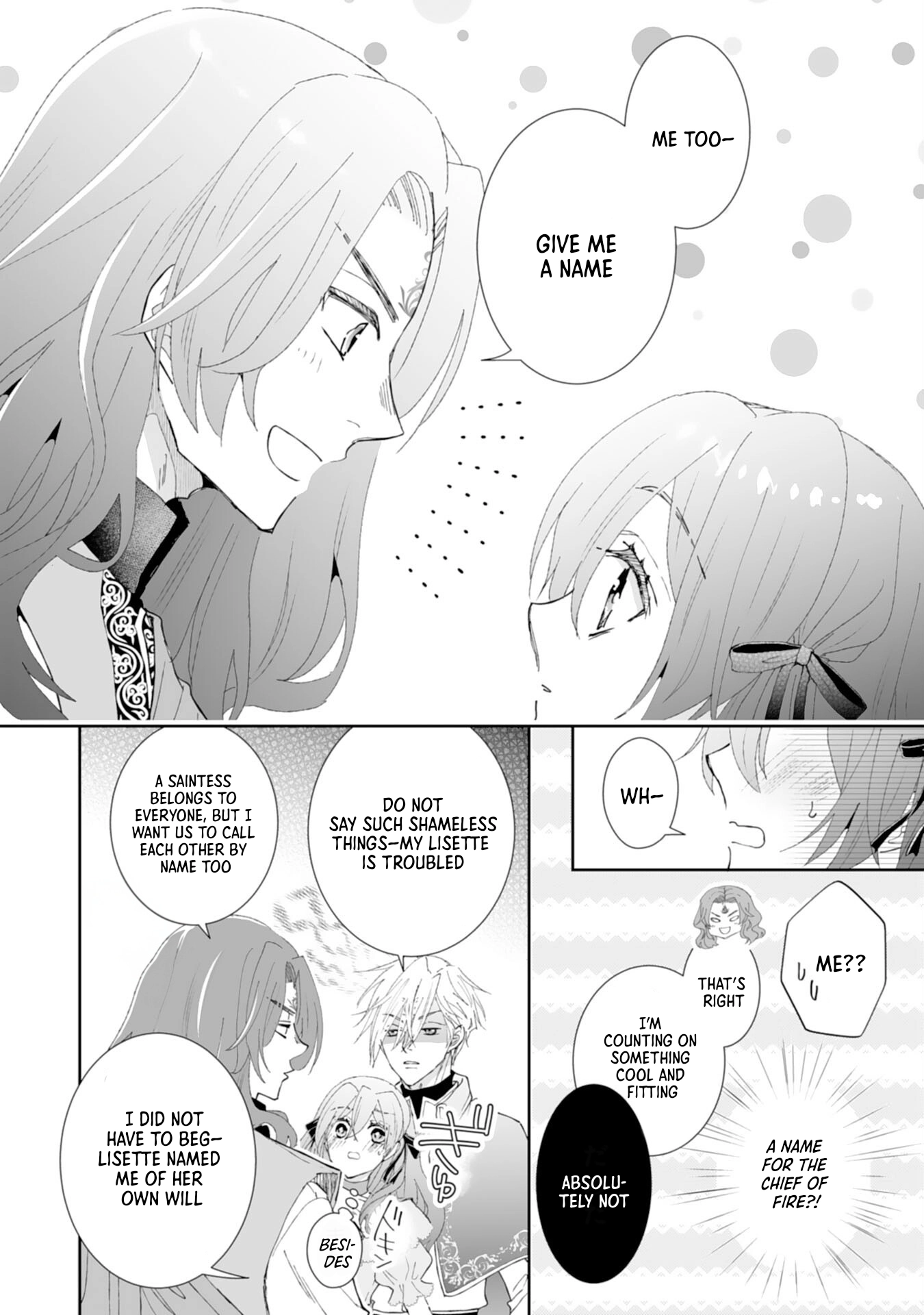 Engagement Broken, Saint Power Awakened — I’ll Live Freely Chapter 4 - . Page 12