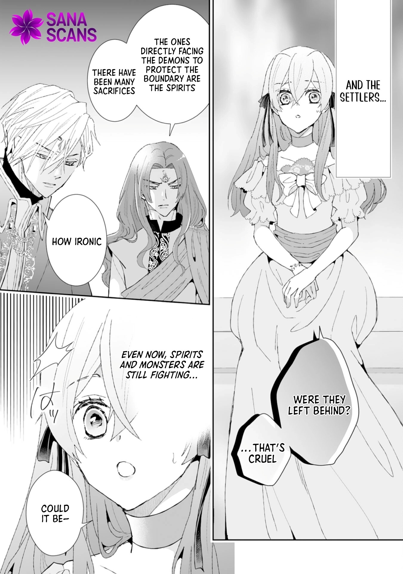 Engagement Broken, Saint Power Awakened — I’ll Live Freely Chapter 4 - . Page 22
