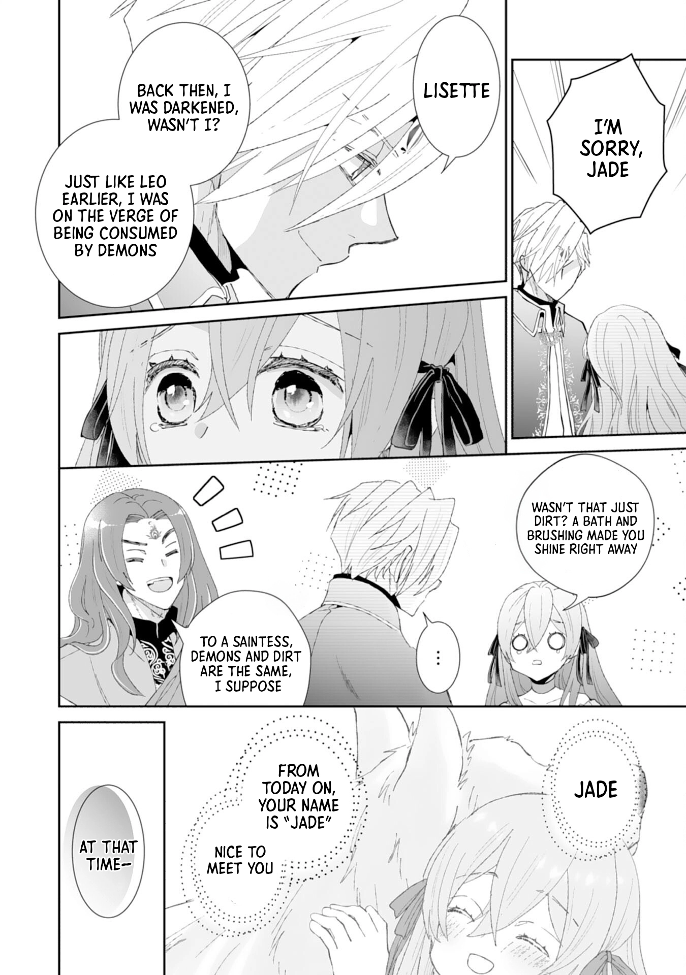Engagement Broken, Saint Power Awakened — I’ll Live Freely Chapter 4 - . Page 24