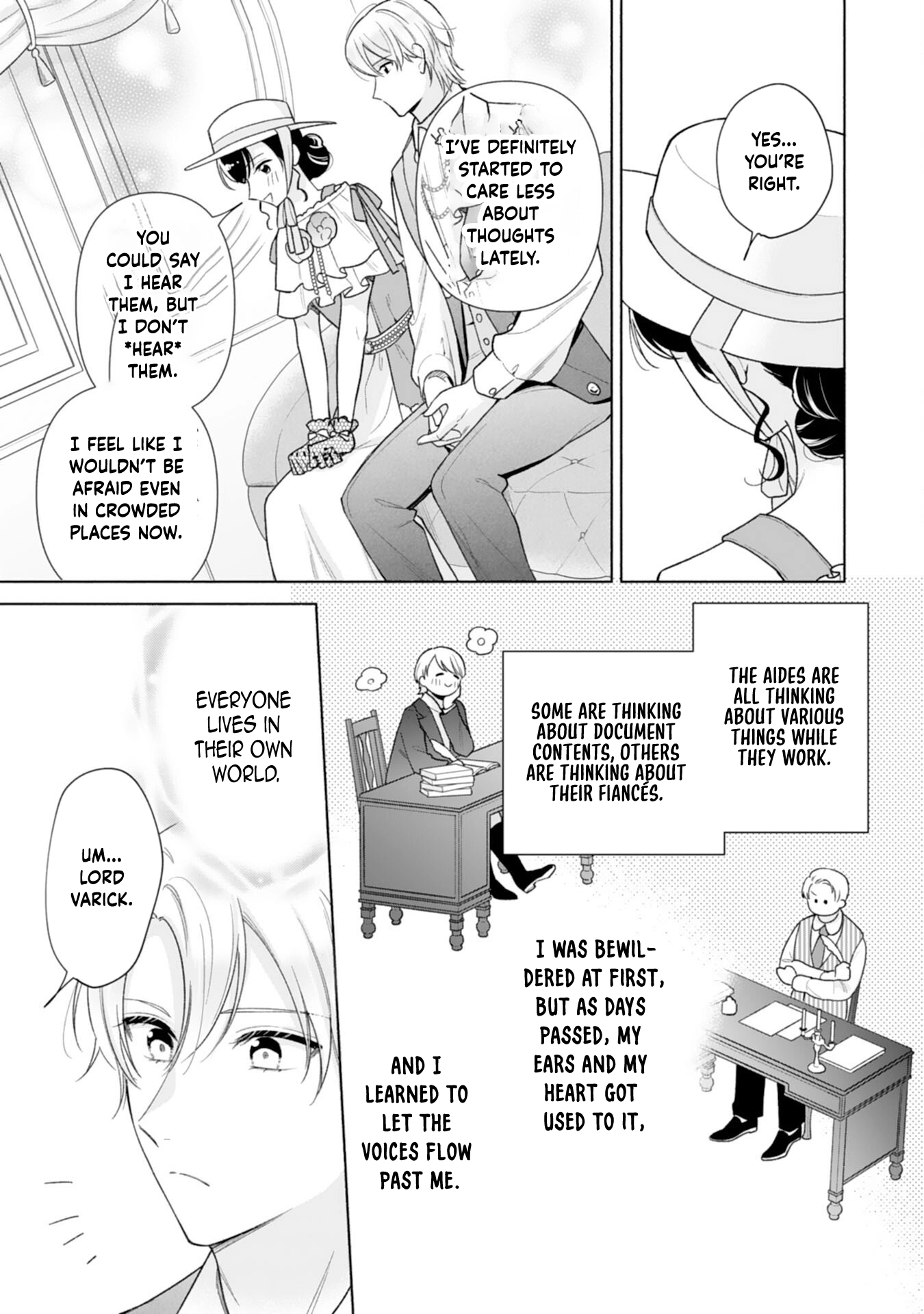 Escaping My Charming Sister: A Mind-Reading Lady’s Path to Happiness Chapter 5 Page 9
