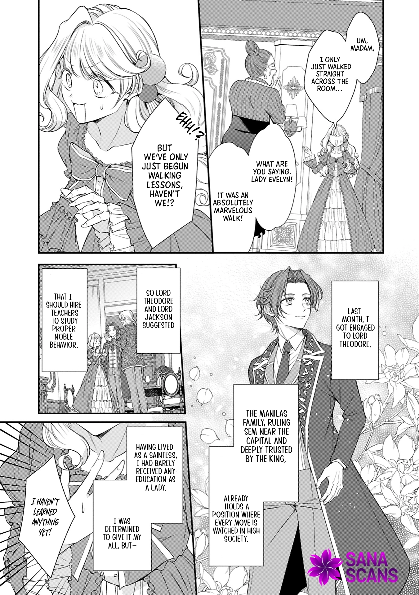 Even Exiled, She's Still the Beloved Saint! St. Evelyn's Weird and Wonderful Friends Chapter 11 - ، Page 3