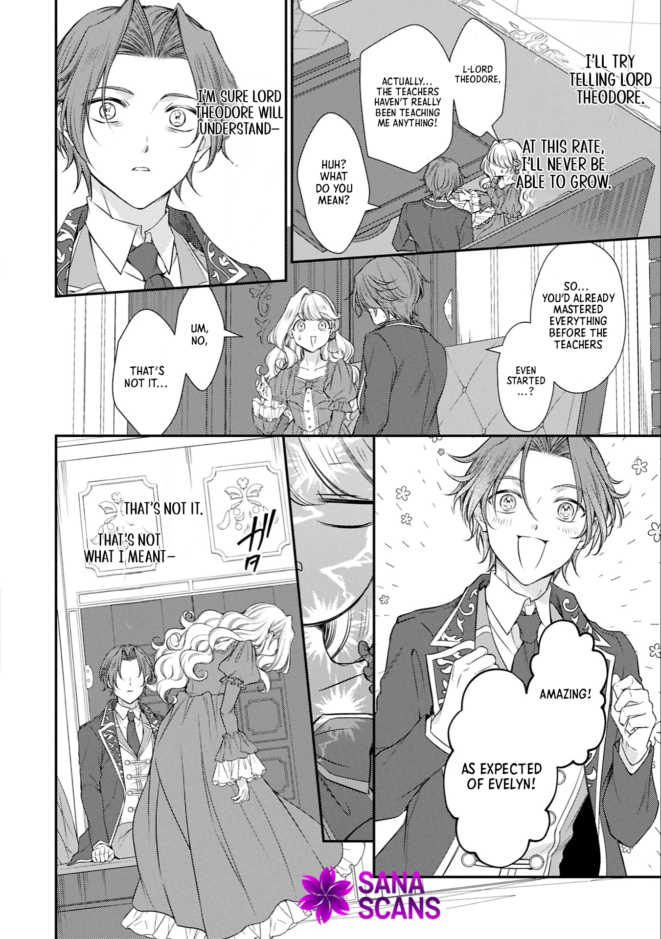 Even Exiled, She's Still the Beloved Saint! St. Evelyn's Weird and Wonderful Friends Chapter 11 - ، Page 8