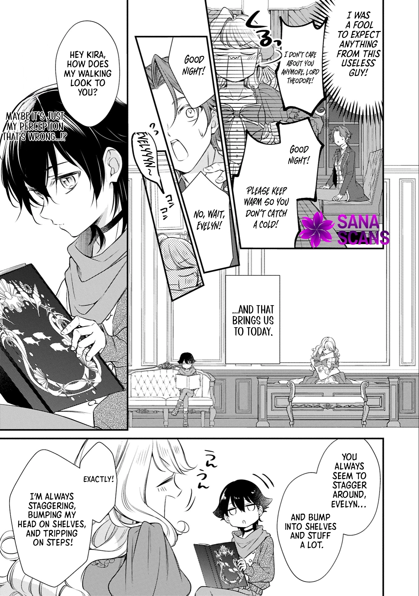 Even Exiled, She's Still the Beloved Saint! St. Evelyn's Weird and Wonderful Friends Chapter 11 - ، Page 9