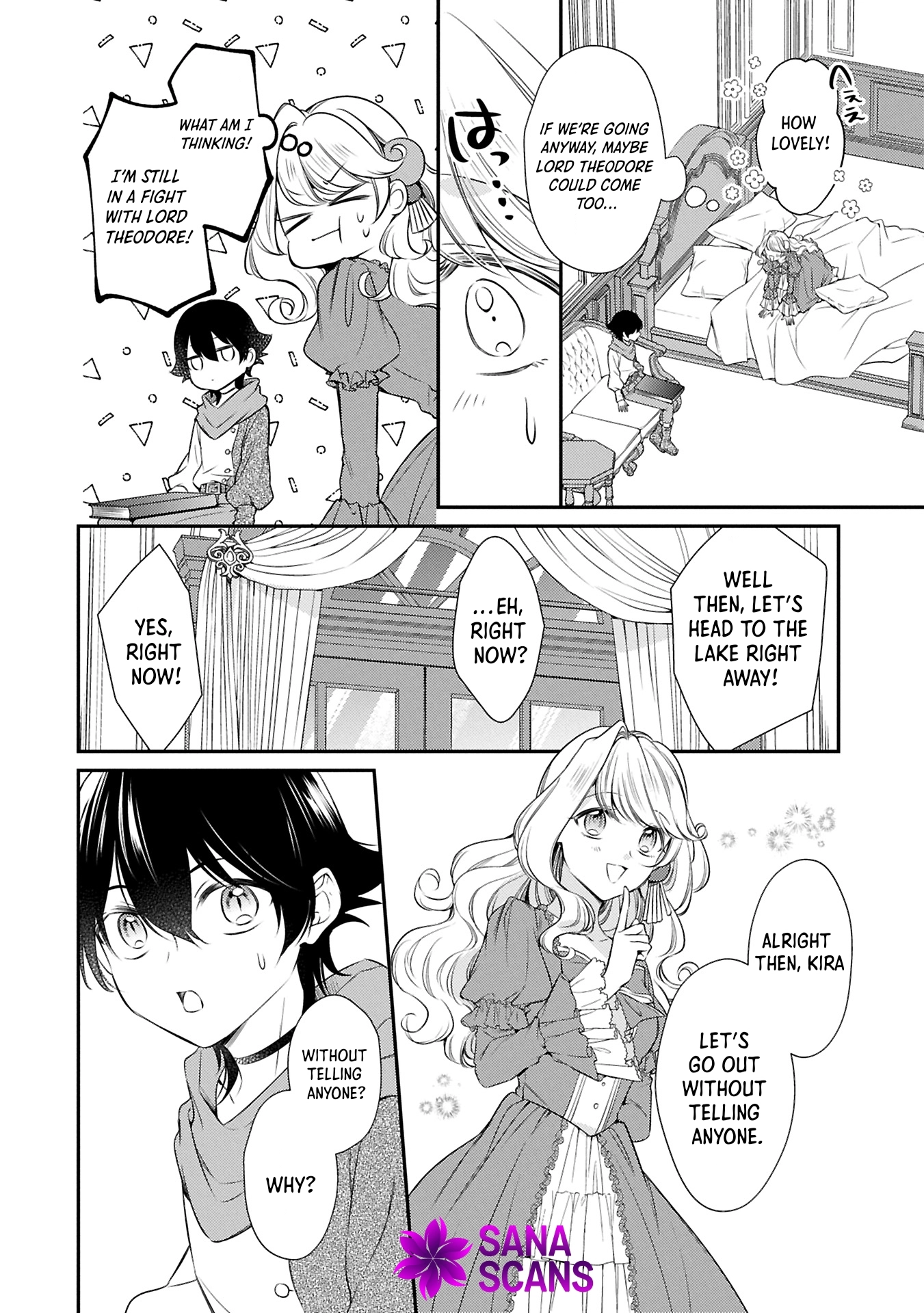 Even Exiled, She's Still the Beloved Saint! St. Evelyn's Weird and Wonderful Friends Chapter 11 - ، Page 12
