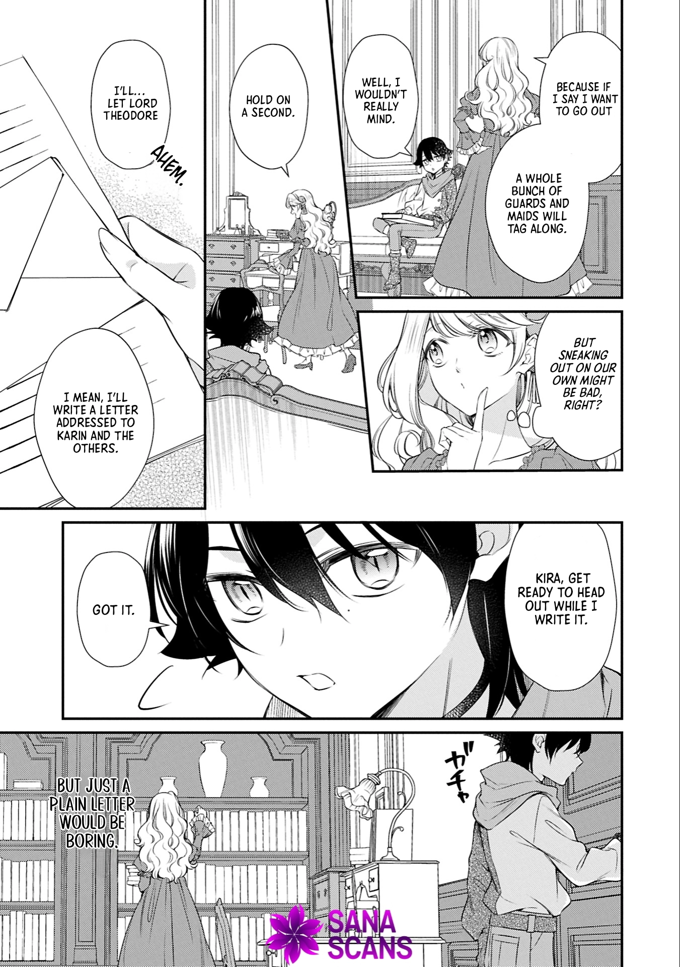 Even Exiled, She's Still the Beloved Saint! St. Evelyn's Weird and Wonderful Friends Chapter 11 - ، Page 13