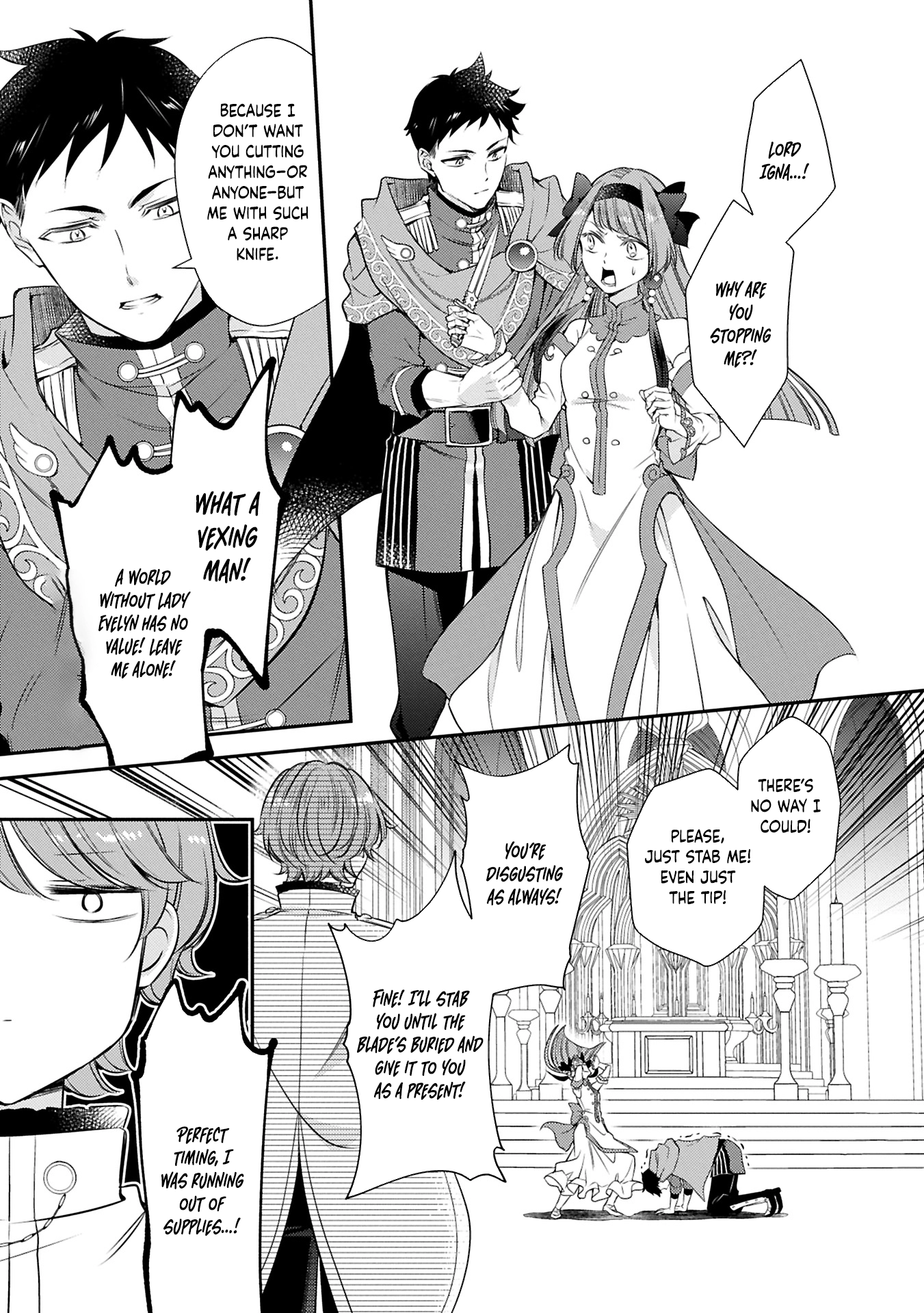Even Exiled, She's Still the Beloved Saint! St. Evelyn's Weird and Wonderful Friends Chapter 12 - . Page 15