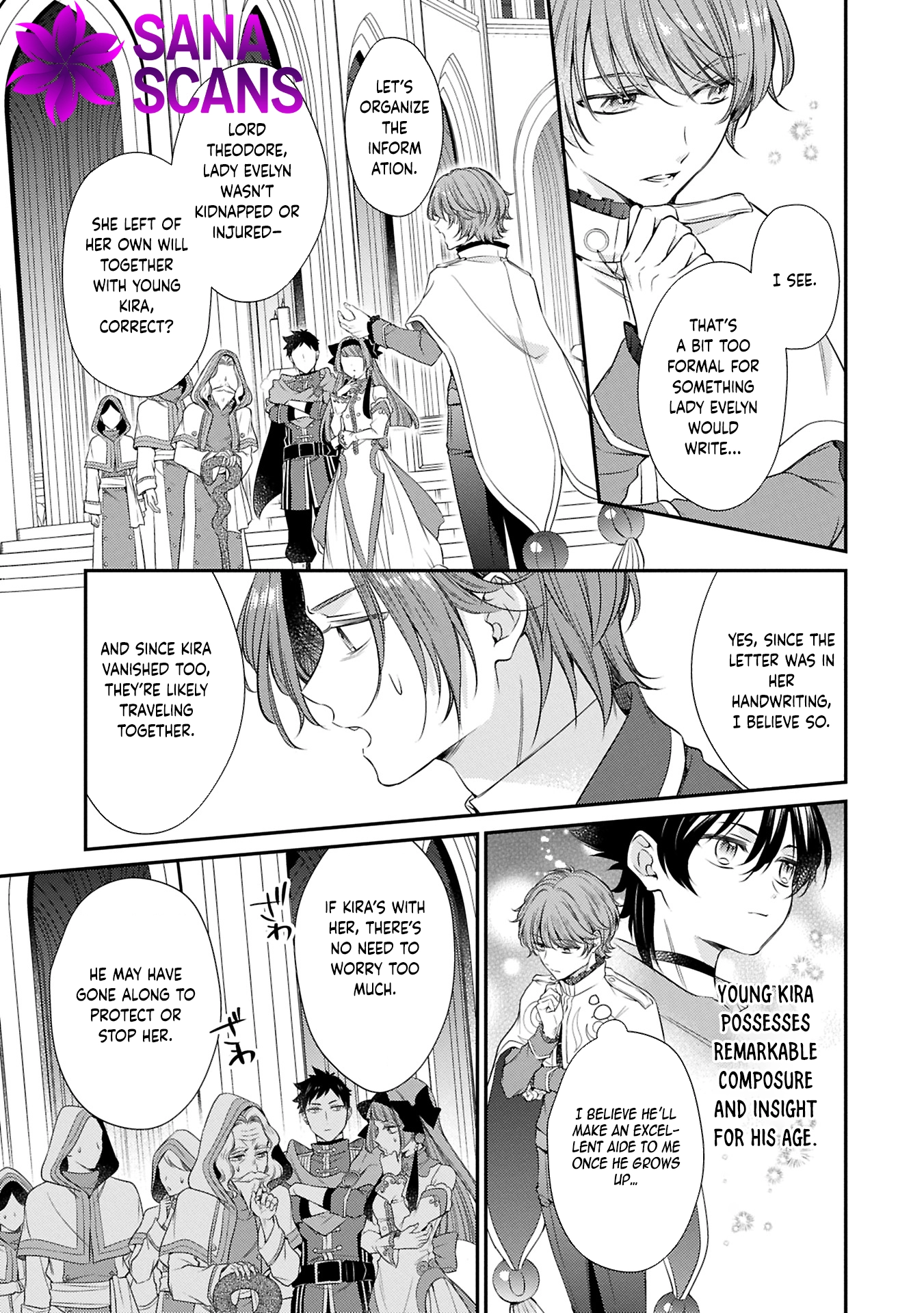 Even Exiled, She's Still the Beloved Saint! St. Evelyn's Weird and Wonderful Friends Chapter 12 - . Page 19