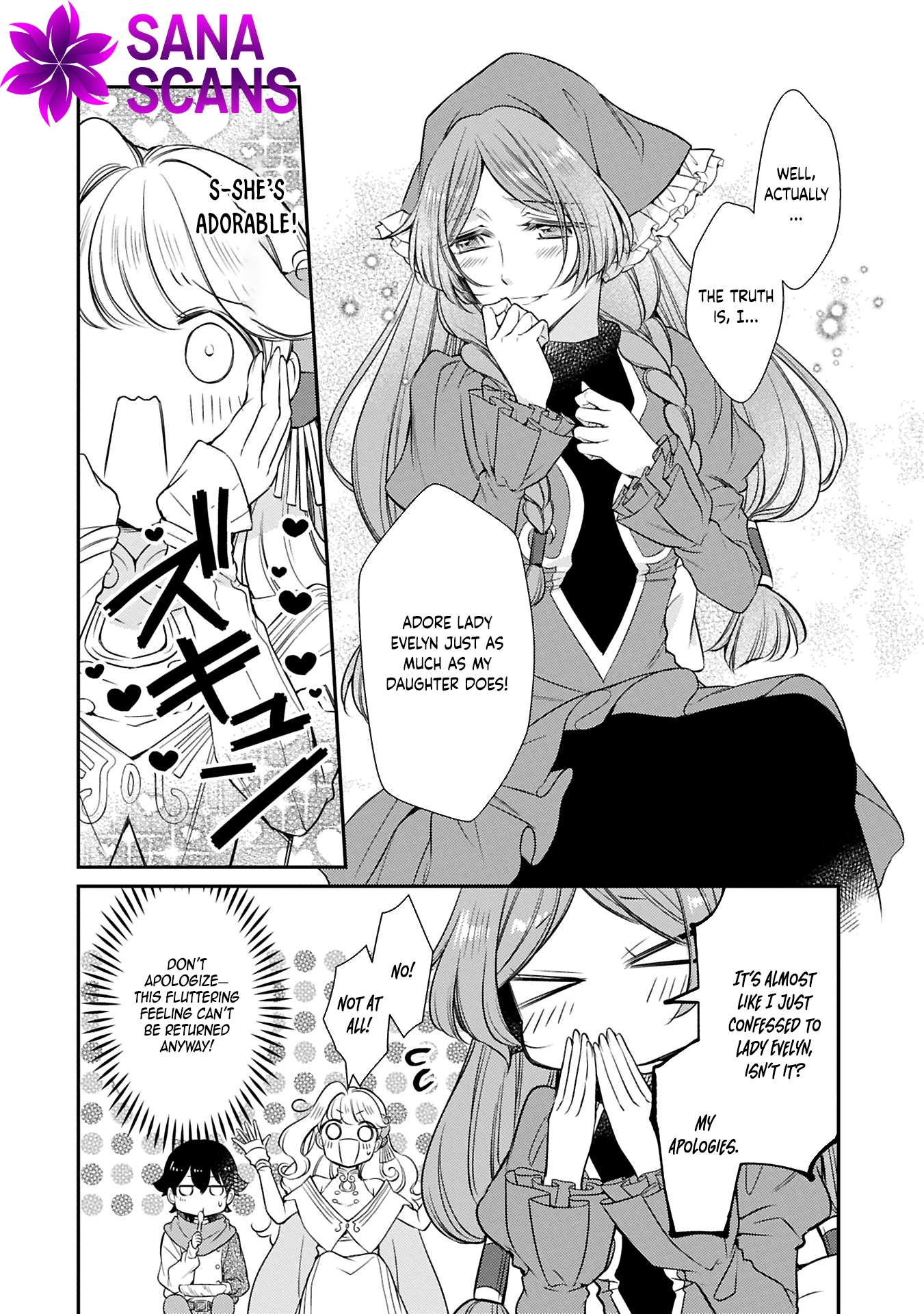 Even Exiled, She's Still the Beloved Saint! St. Evelyn's Weird and Wonderful Friends Chapter 12 - . Page 10
