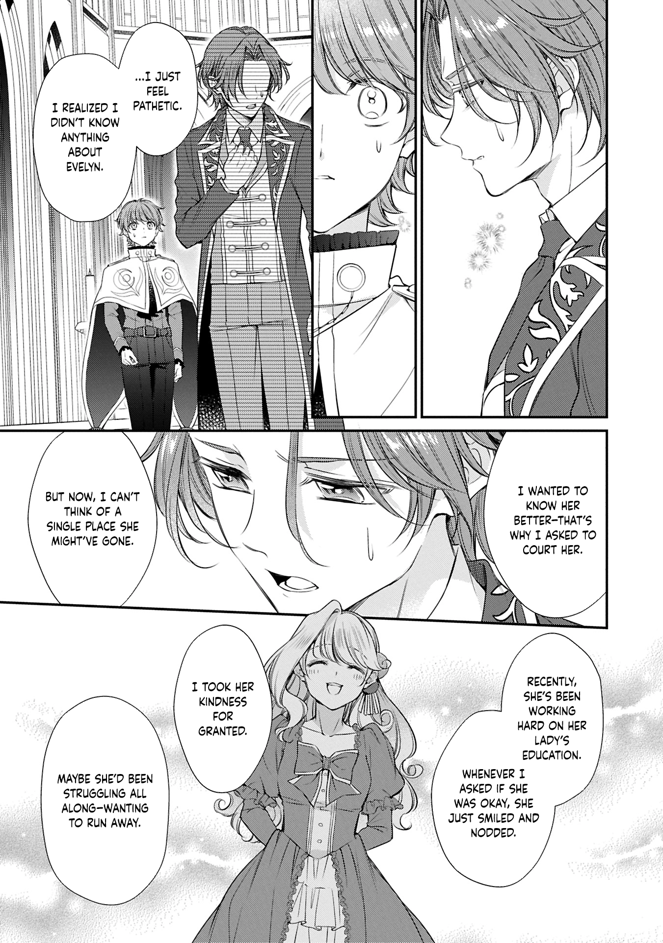 Even Exiled, She's Still the Beloved Saint! St. Evelyn's Weird and Wonderful Friends Chapter 12 - . Page 27
