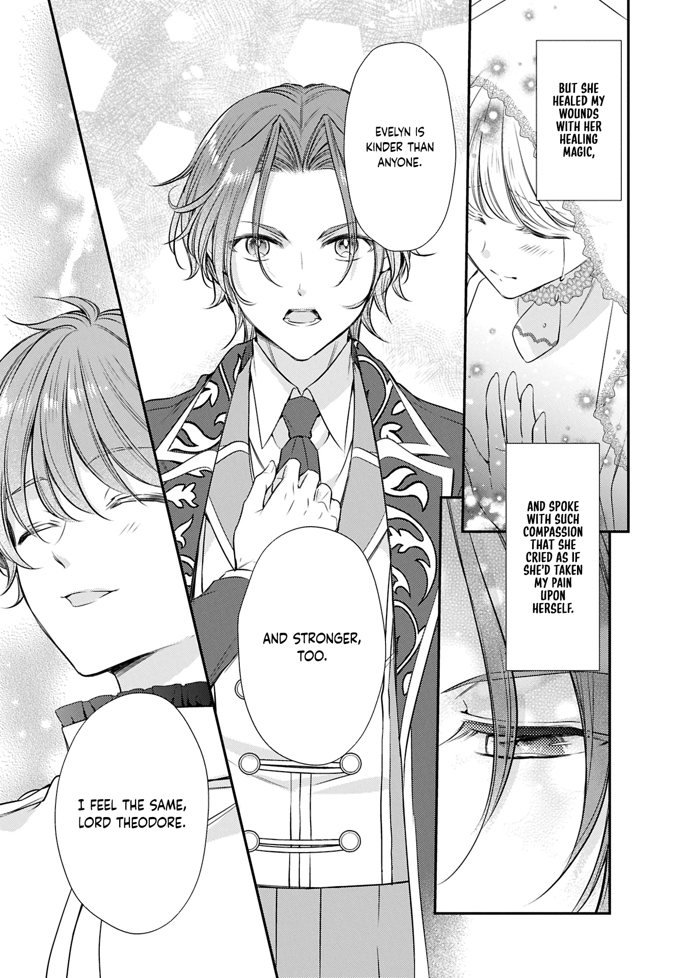 Even Exiled, She's Still the Beloved Saint! St. Evelyn's Weird and Wonderful Friends Chapter 12 - . Page 29