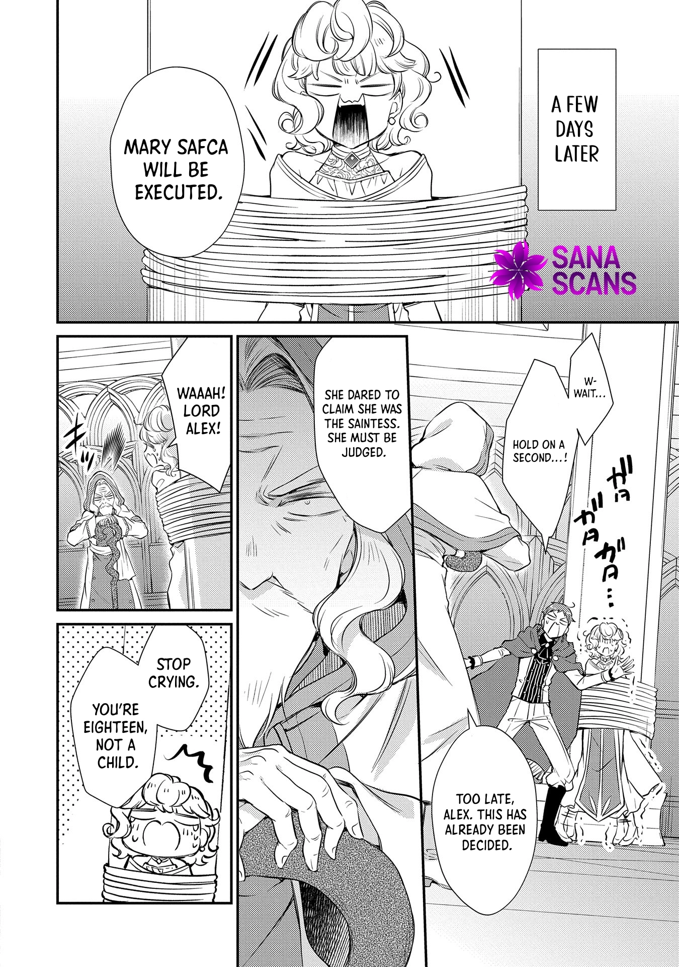 Even Exiled, She's Still the Beloved Saint! St. Evelyn's Weird and Wonderful Friends Chapter 5 Page 12