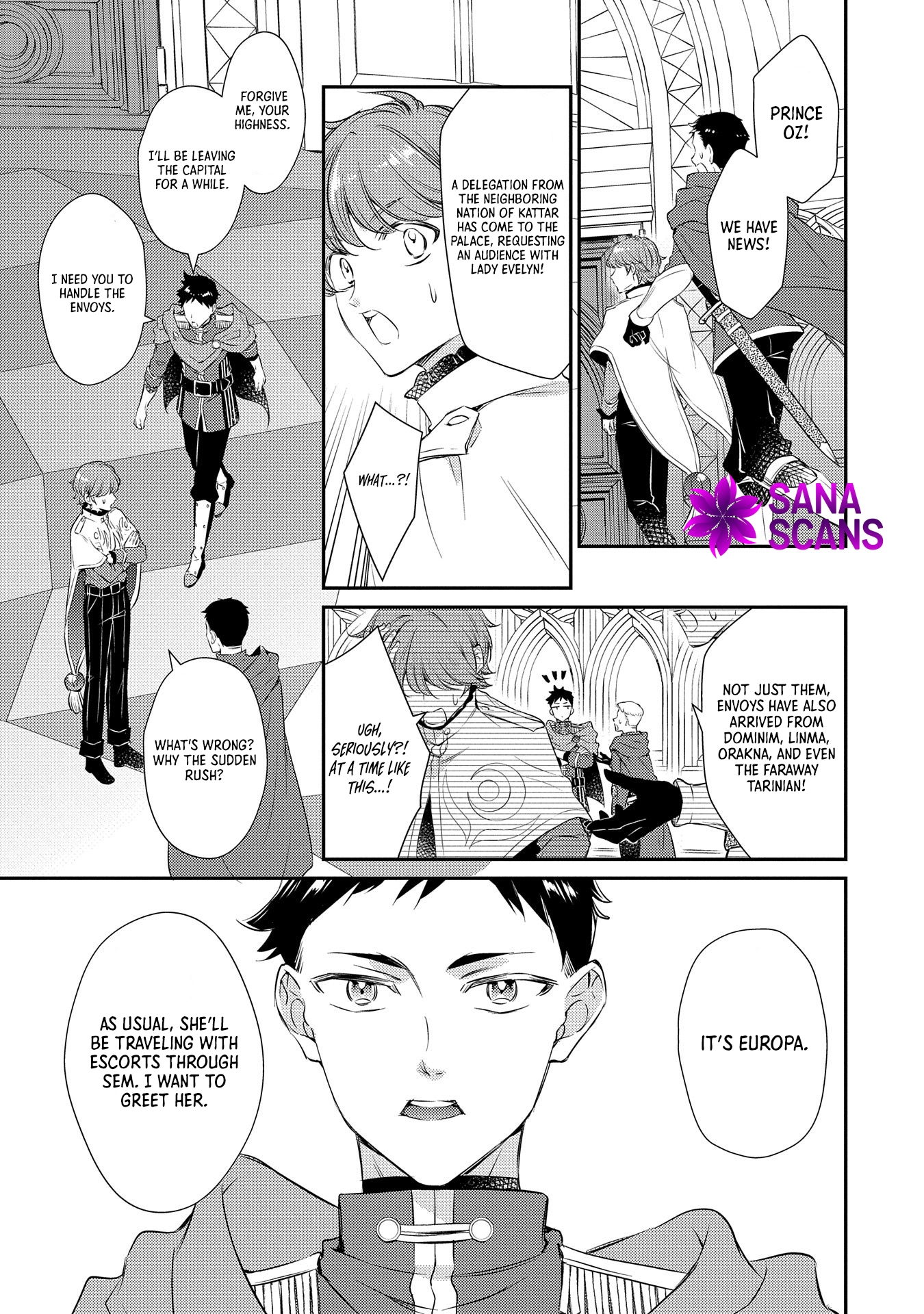 Even Exiled, She's Still the Beloved Saint! St. Evelyn's Weird and Wonderful Friends Chapter 5 Page 17