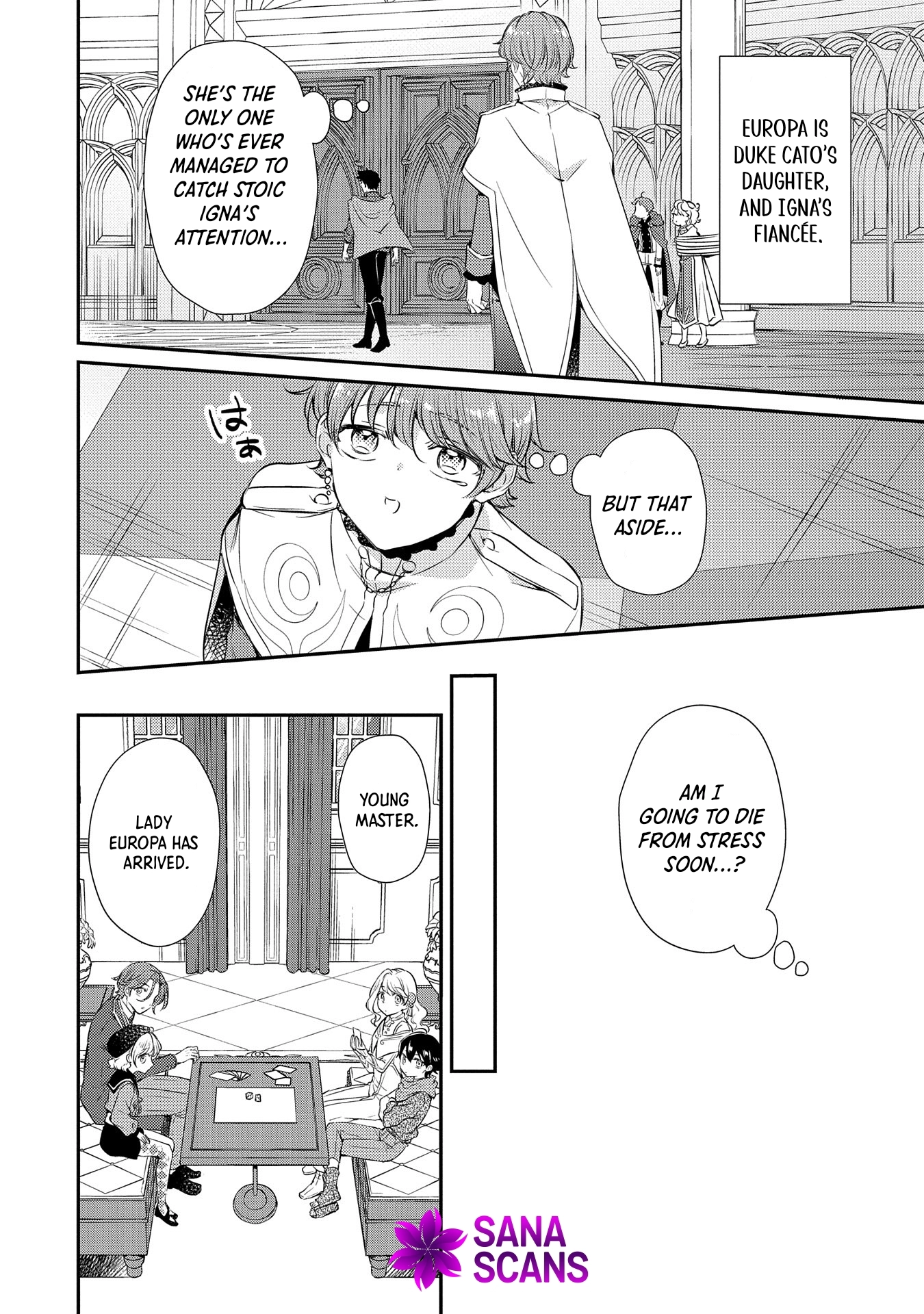 Even Exiled, She's Still the Beloved Saint! St. Evelyn's Weird and Wonderful Friends Chapter 5 Page 18