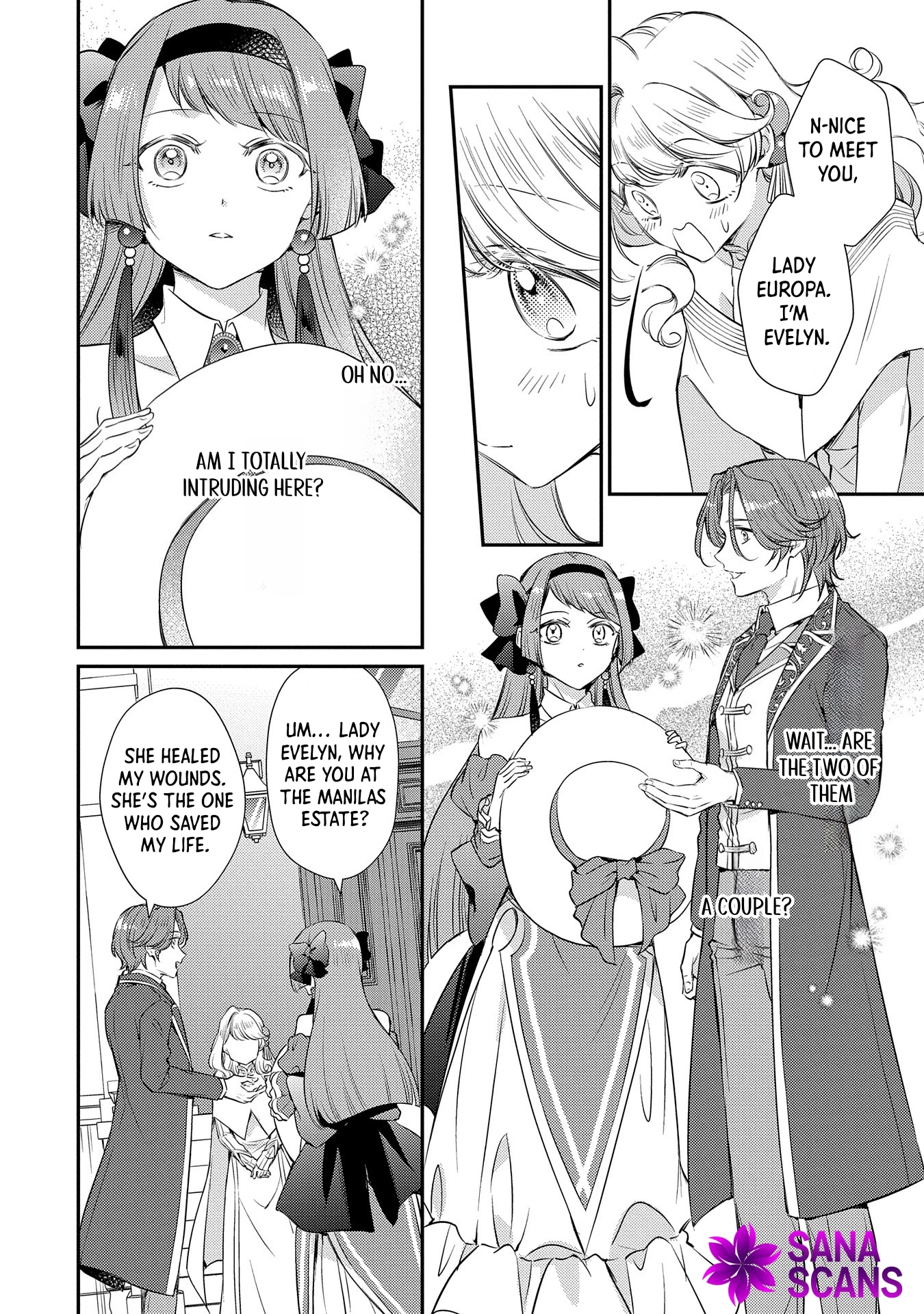 Even Exiled, She's Still the Beloved Saint! St. Evelyn's Weird and Wonderful Friends Chapter 5 Page 22