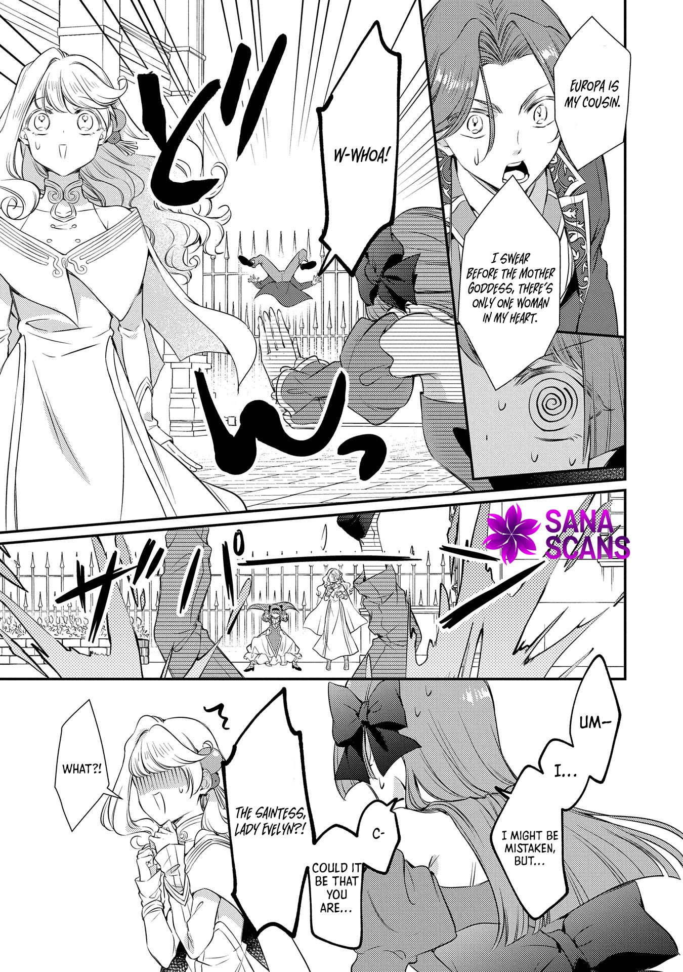 Even Exiled, She's Still the Beloved Saint! St. Evelyn's Weird and Wonderful Friends Chapter 5 Page 25