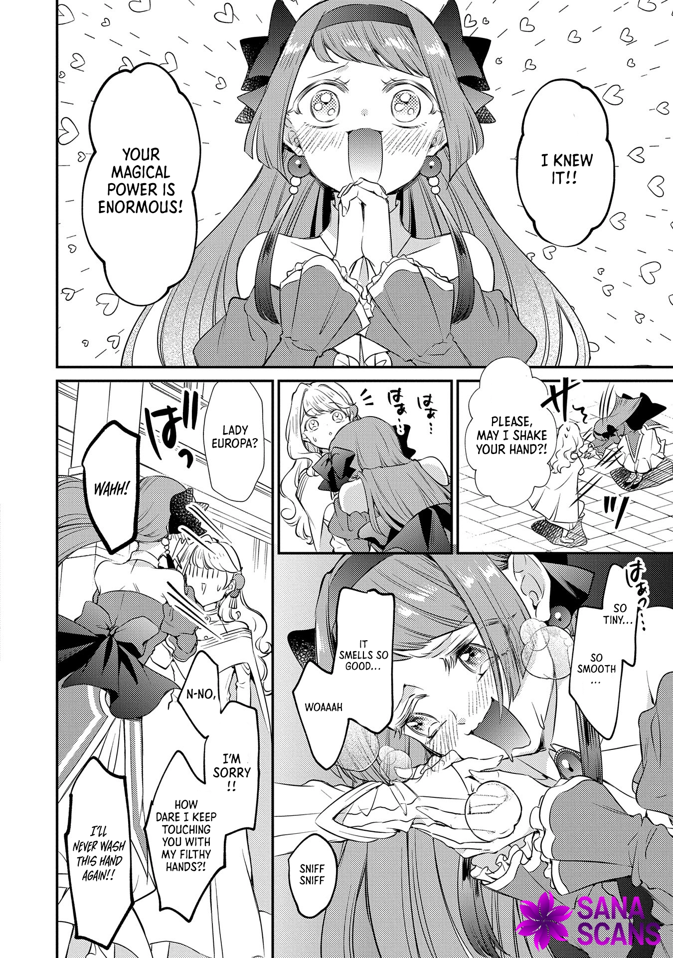 Even Exiled, She's Still the Beloved Saint! St. Evelyn's Weird and Wonderful Friends Chapter 5 Page 26