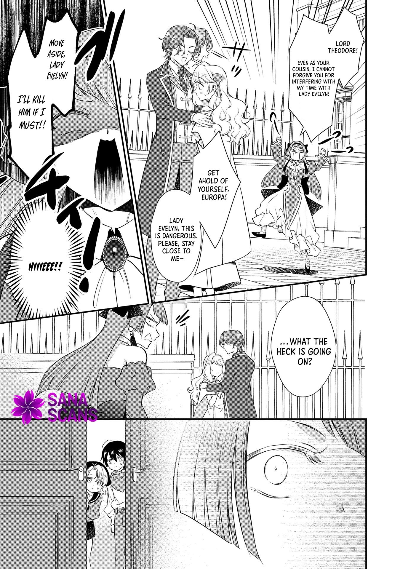 Even Exiled, She's Still the Beloved Saint! St. Evelyn's Weird and Wonderful Friends Chapter 5 Page 29