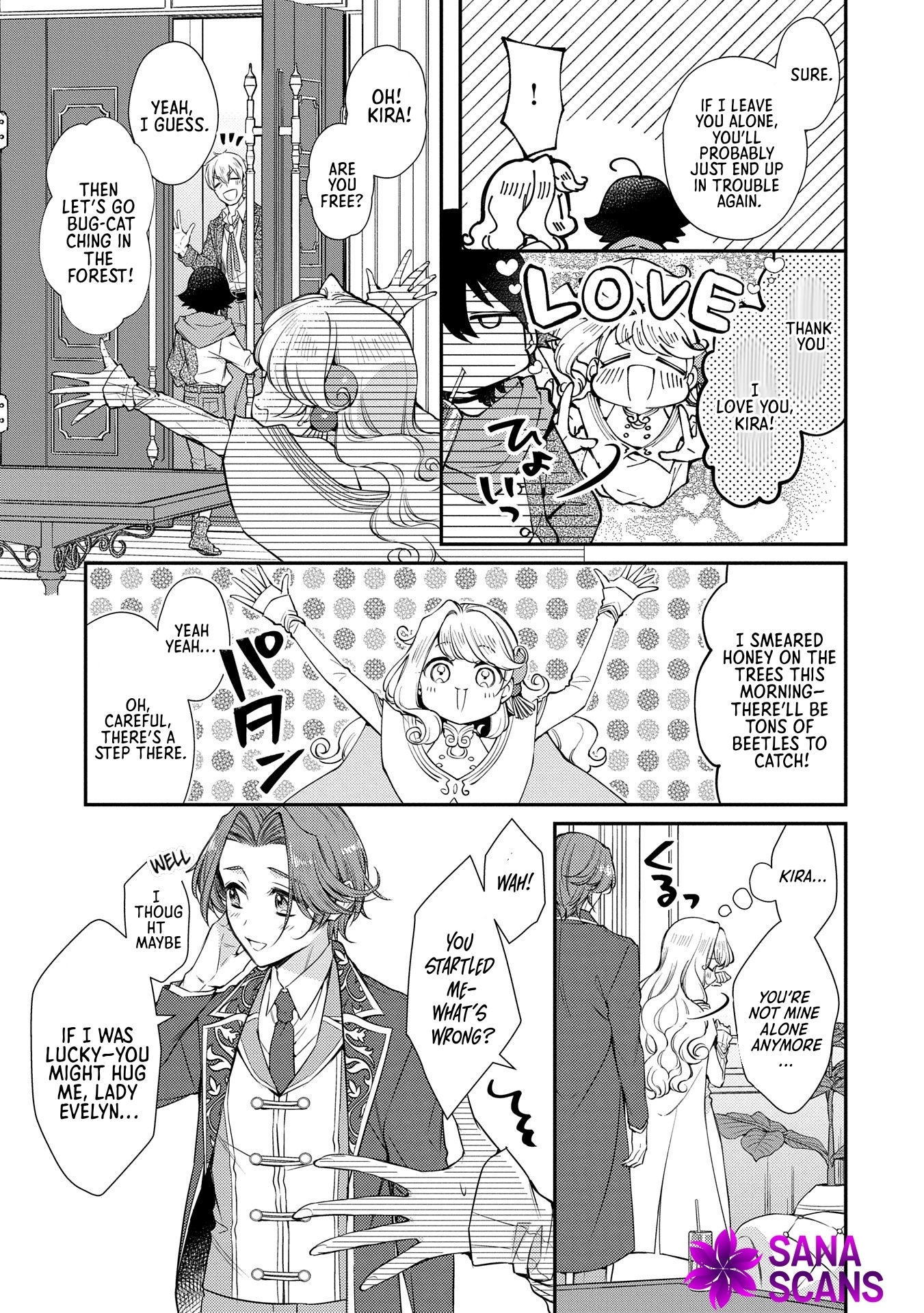 Even Exiled, She's Still the Beloved Saint! St. Evelyn's Weird and Wonderful Friends Chapter 8 - . Page 3