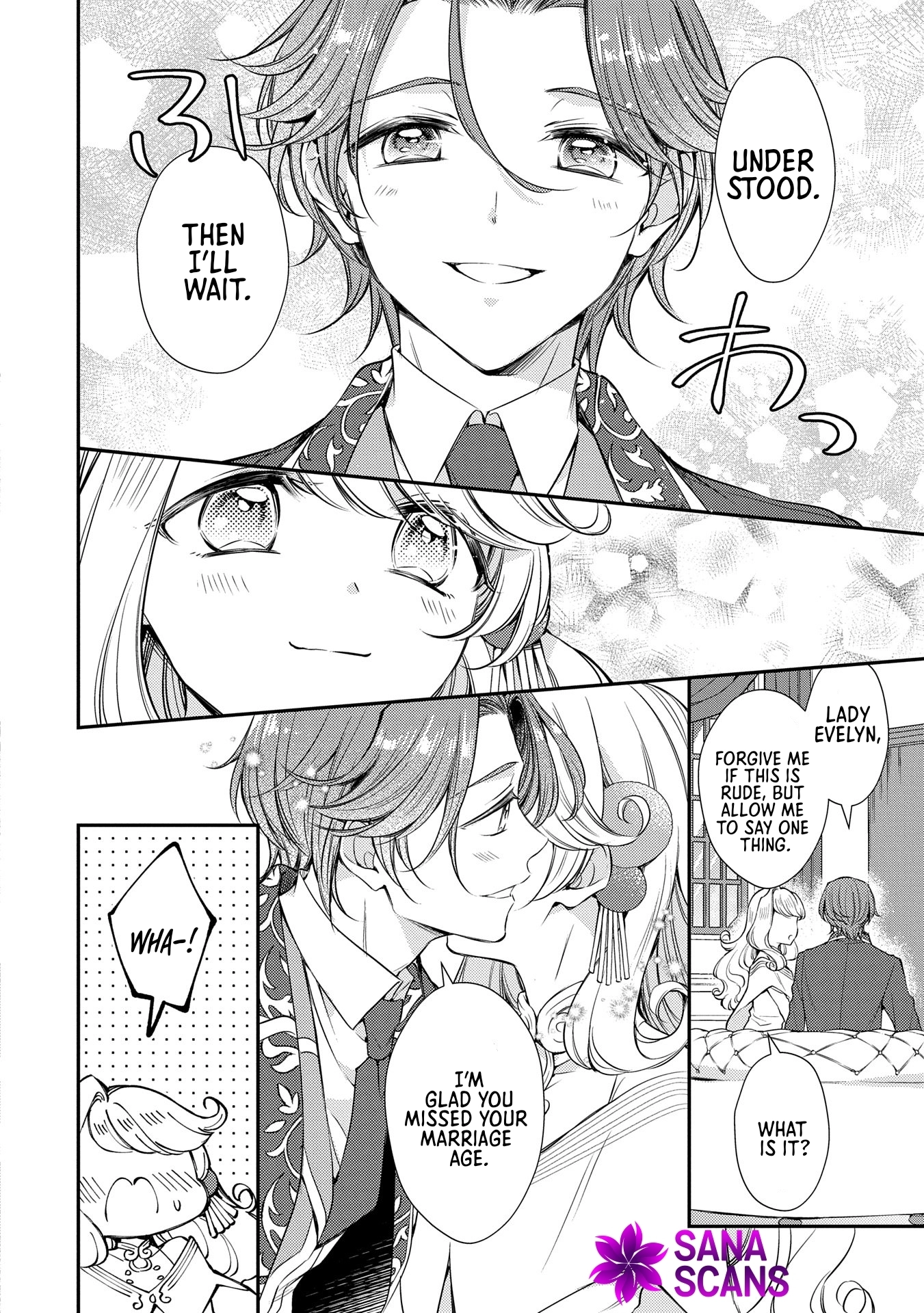 Even Exiled, She's Still the Beloved Saint! St. Evelyn's Weird and Wonderful Friends Chapter 8 - . Page 10