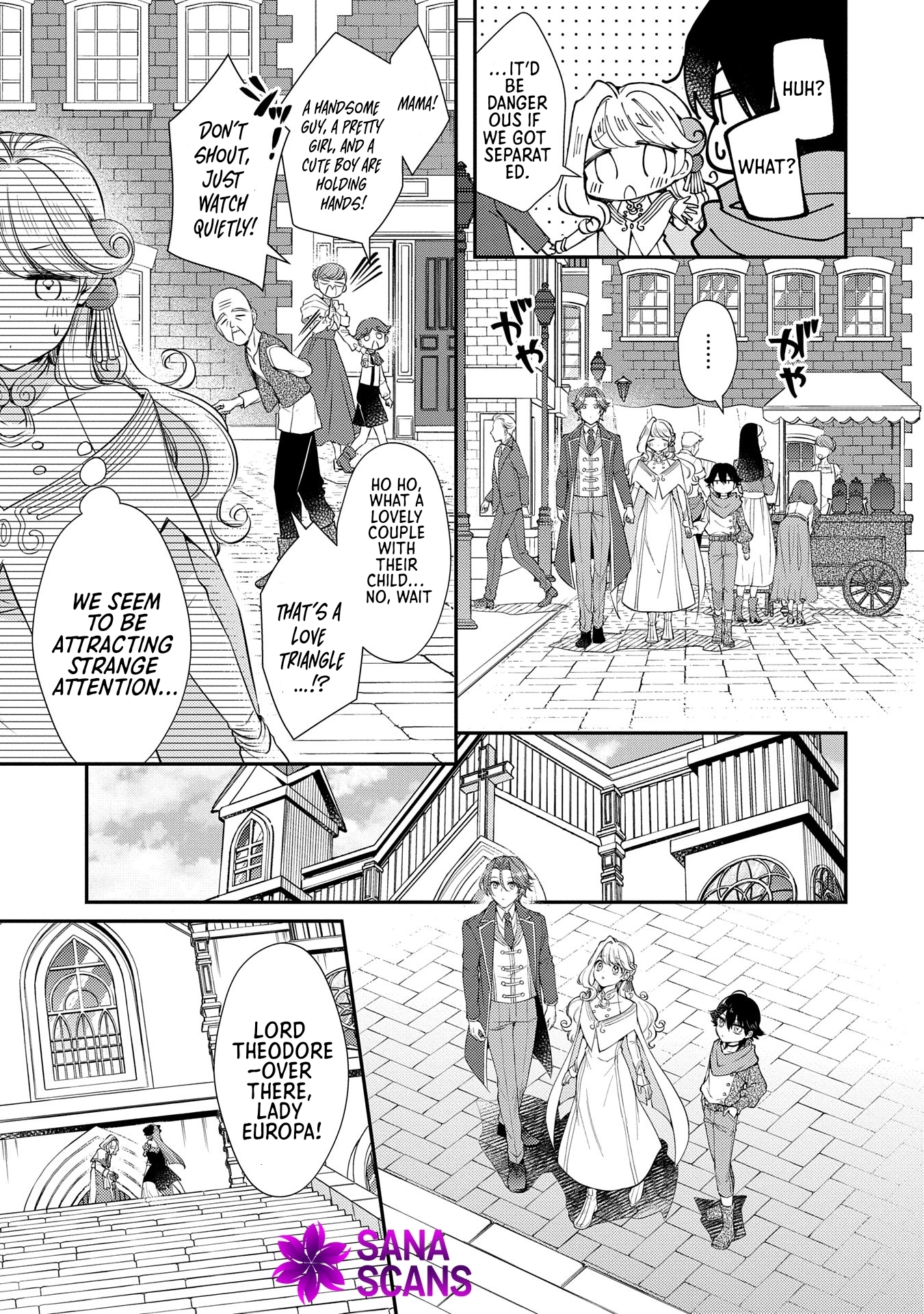 Even Exiled, She's Still the Beloved Saint! St. Evelyn's Weird and Wonderful Friends Chapter 8 - . Page 13