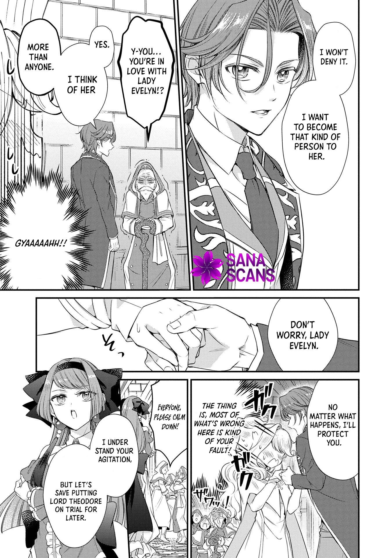 Even Exiled, She's Still the Beloved Saint! St. Evelyn's Weird and Wonderful Friends Chapter 8 - . Page 19