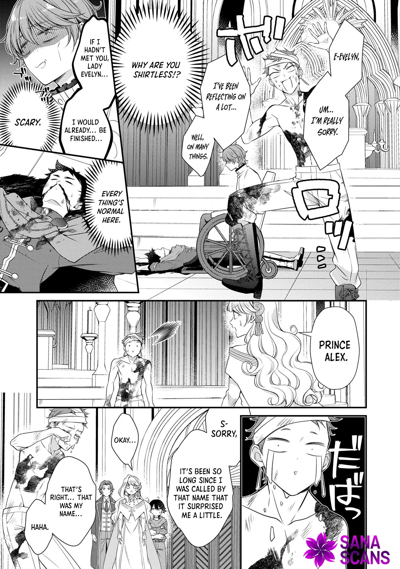 Even Exiled, She's Still the Beloved Saint! St. Evelyn's Weird and Wonderful Friends Chapter 8 - . Page 21