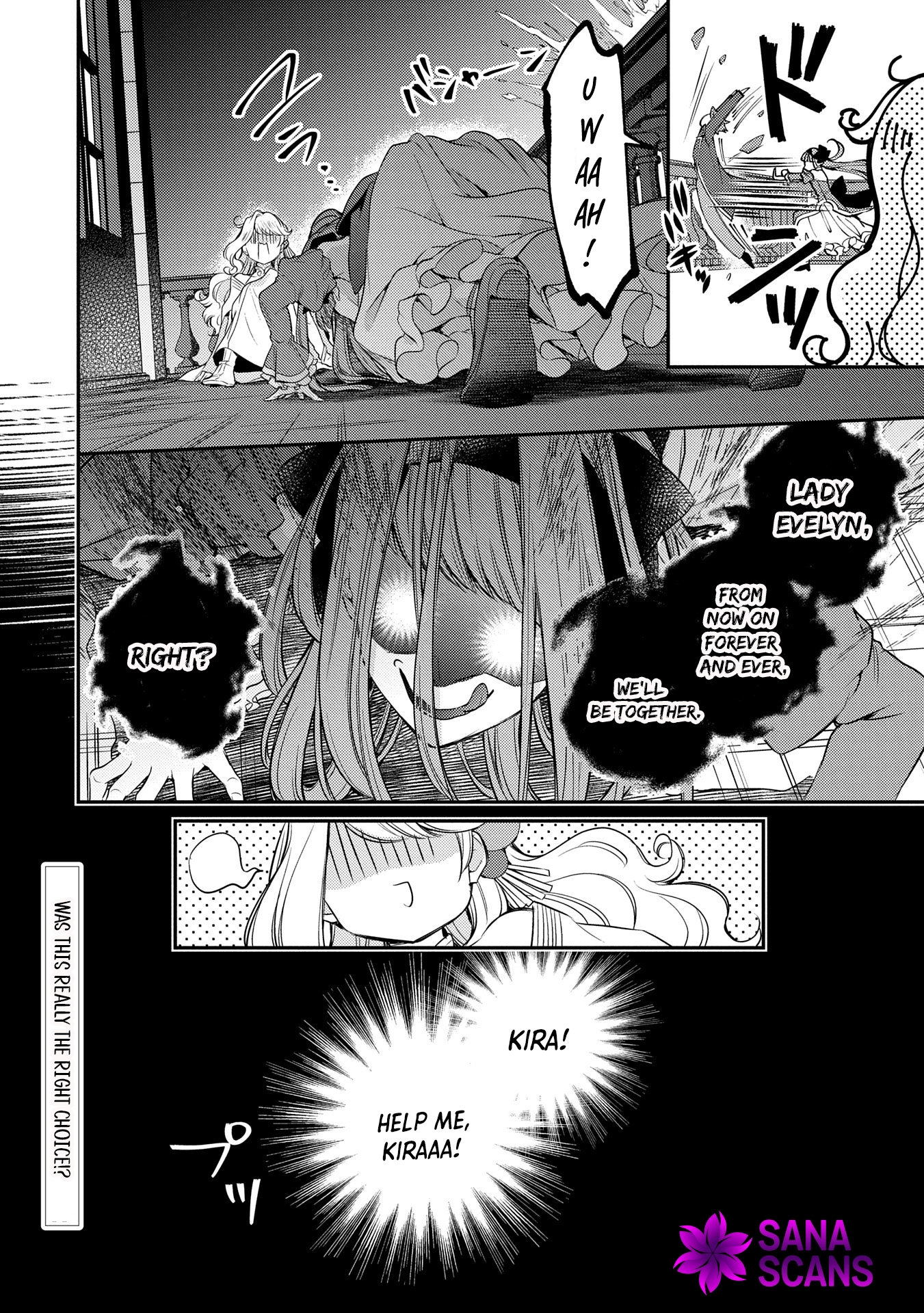 Even Exiled, She's Still the Beloved Saint! St. Evelyn's Weird and Wonderful Friends Chapter 8 - . Page 30