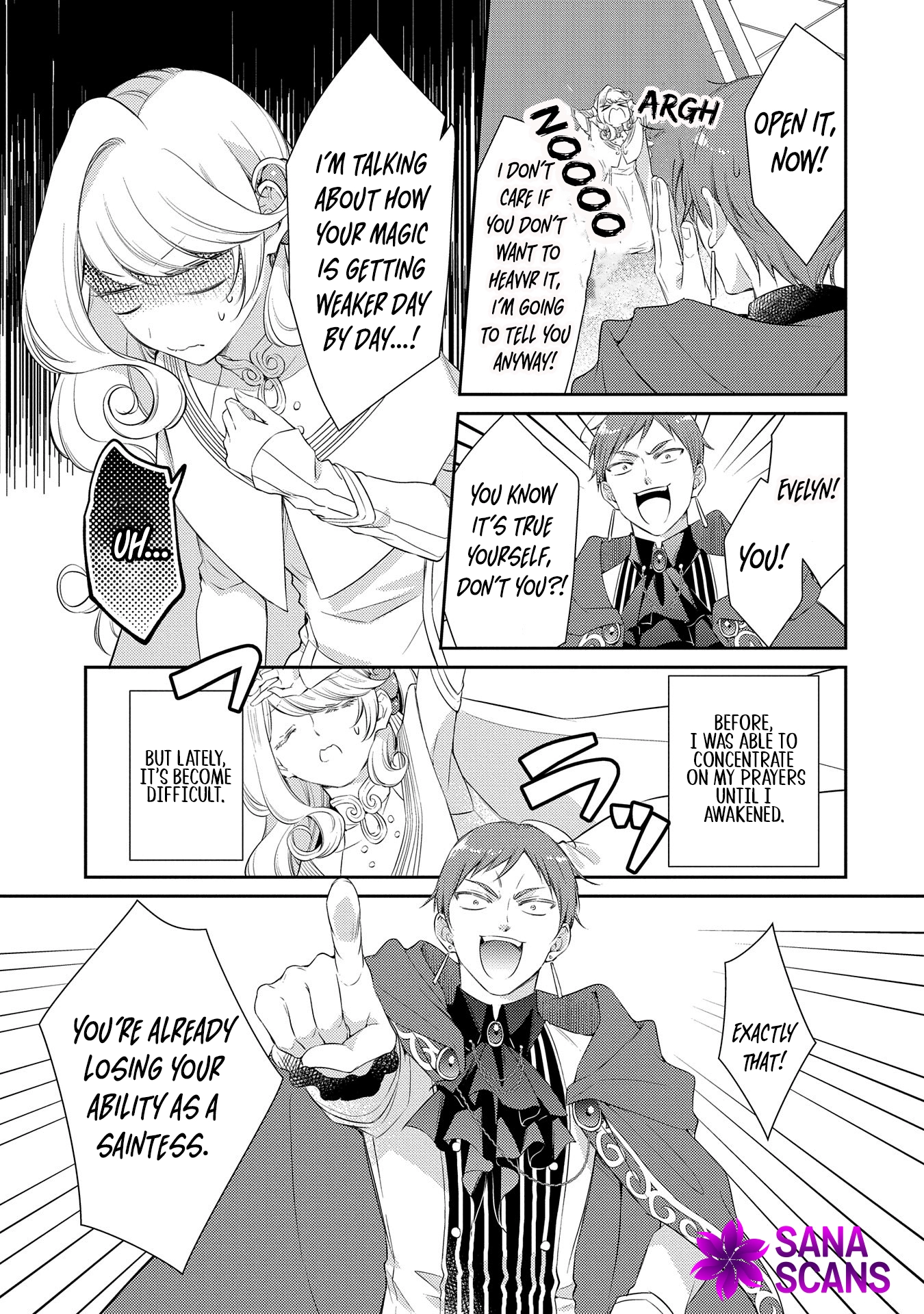 Even Exiled, She's Still the Beloved Saint! St. Evelyn's Weird and Wonderful Friends Chapter 1 Page 5