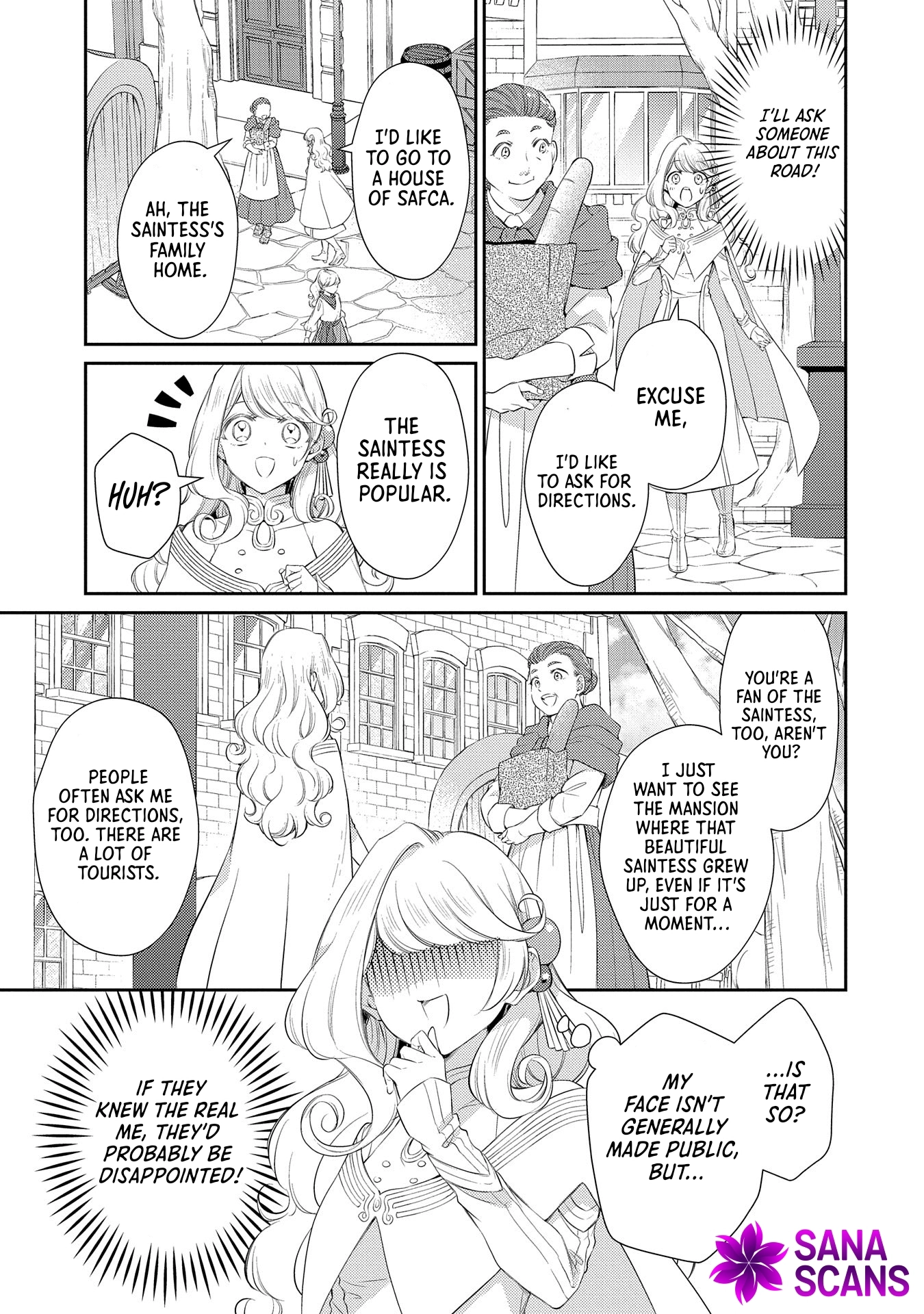 Even Exiled, She's Still the Beloved Saint! St. Evelyn's Weird and Wonderful Friends Chapter 1 Page 11