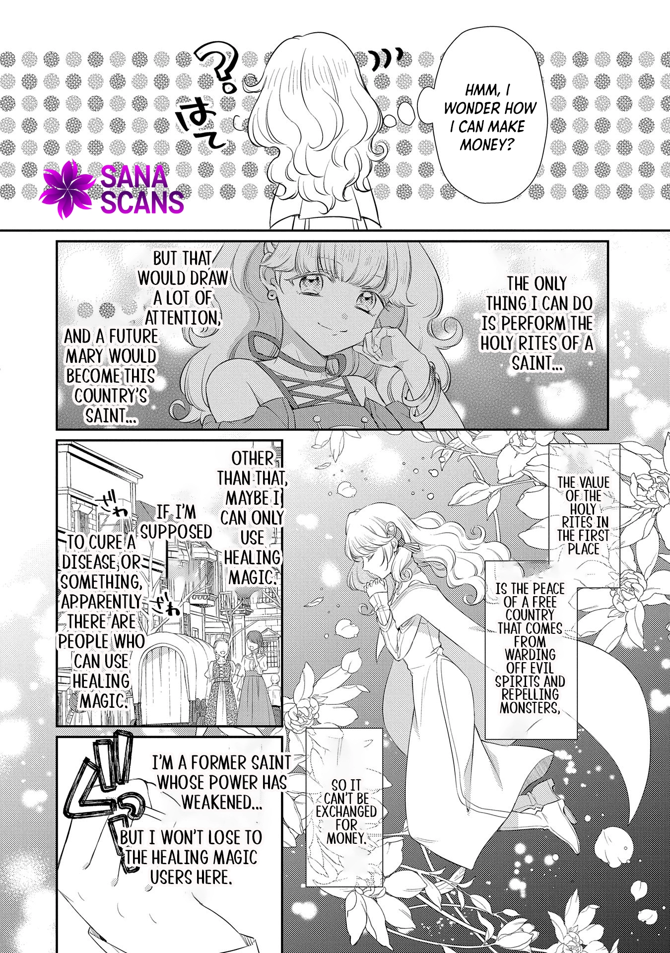Even Exiled, She's Still the Beloved Saint! St. Evelyn's Weird and Wonderful Friends Chapter 1 Page 18